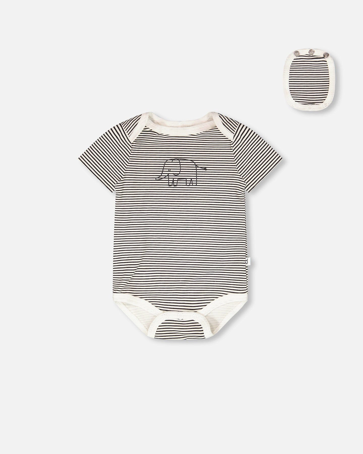 Deux par Boys 3 Pack Evolutive Organic Cotton Jersey Onesies