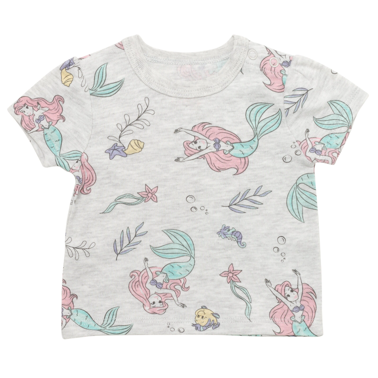 Disney Baby Girls' Bubble Shortall Tee and Hat Set
