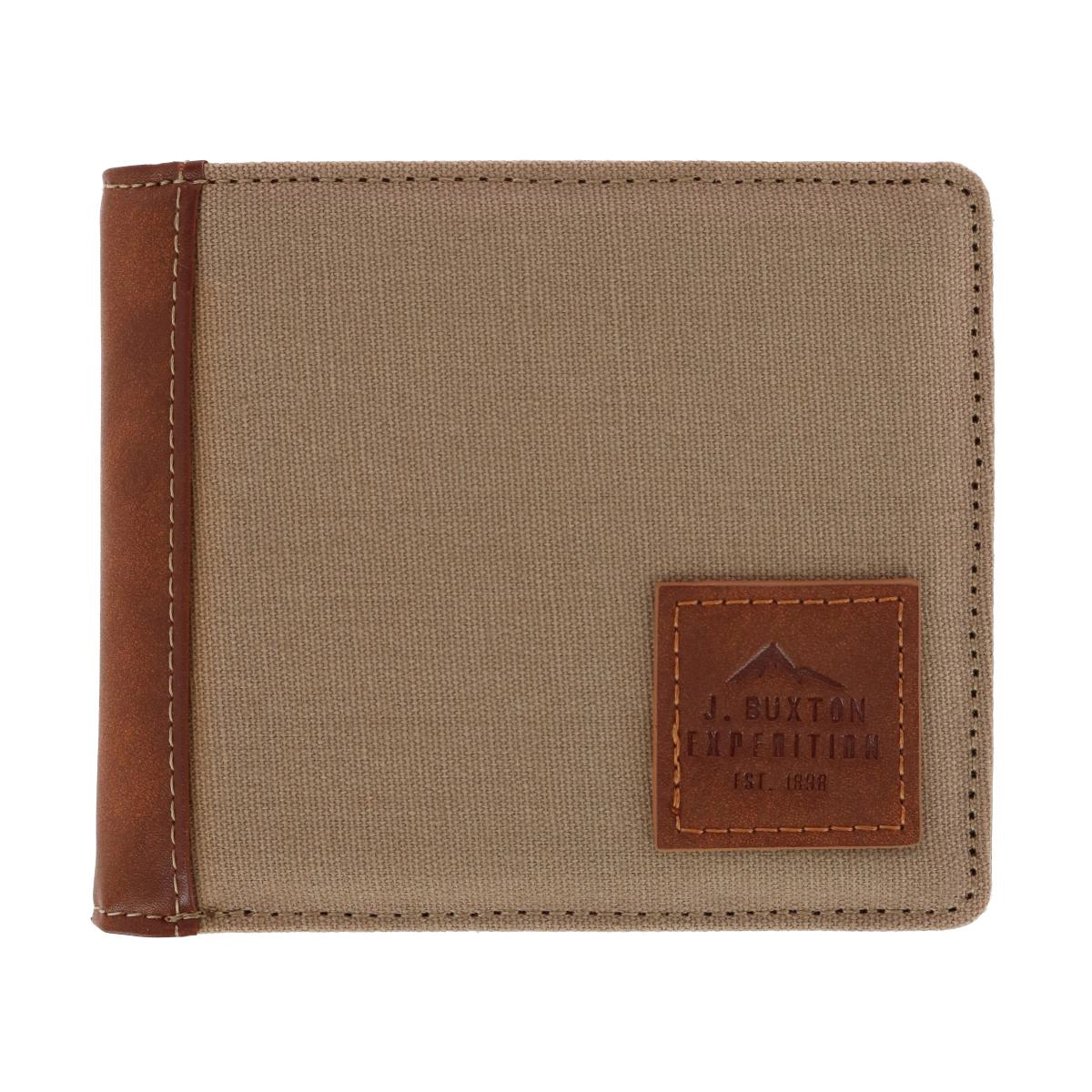 Buxton Men's Expedition II Huntington RFID Slimfold Wallet