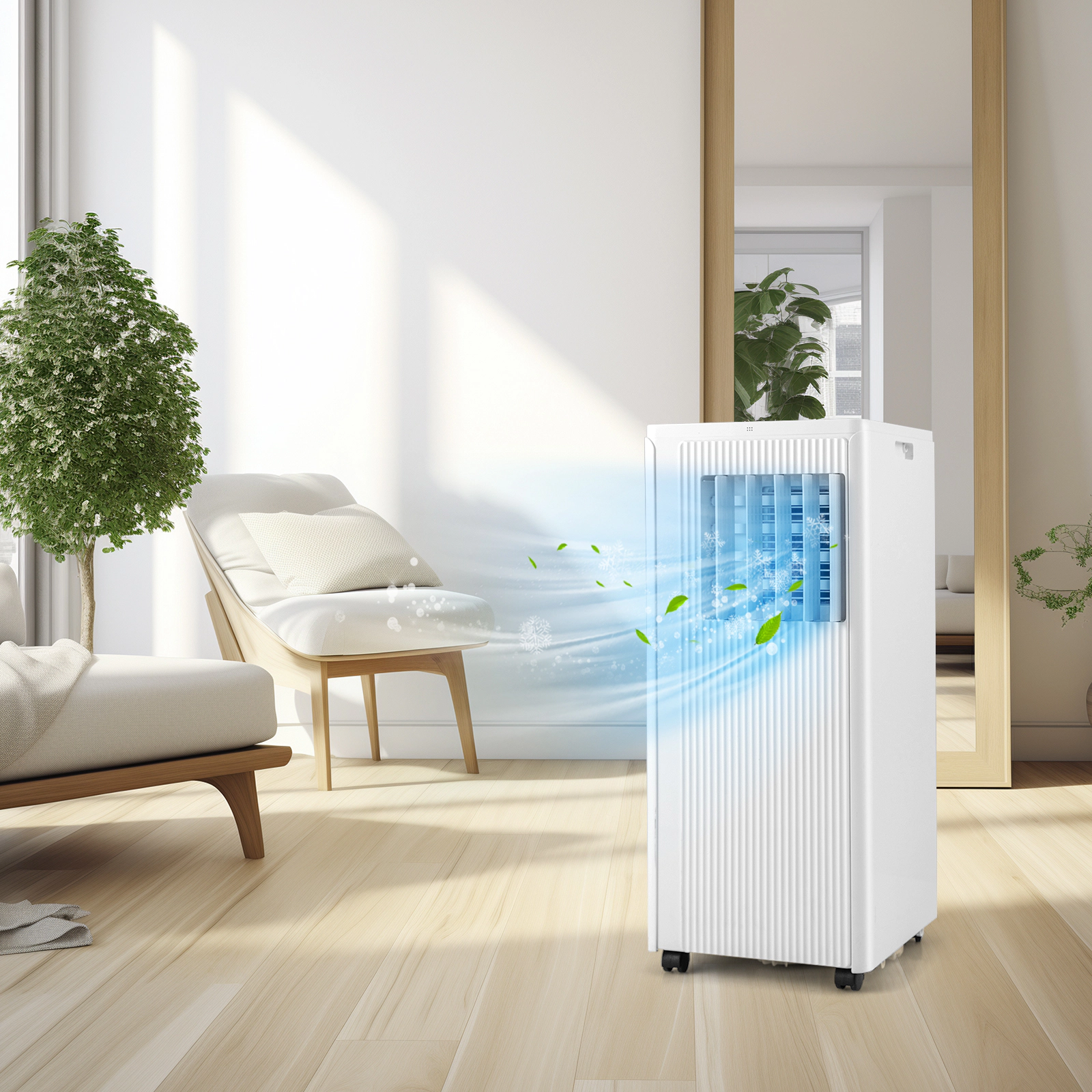 SlickBlue Unisex Portable 10000 BTU Air Conditioner
