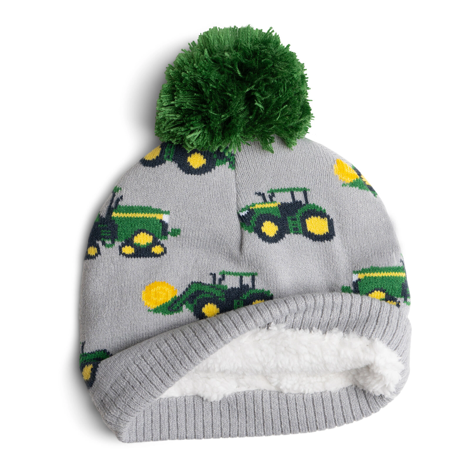 John Deere Matching Family Fleece Lined Beanie Hat