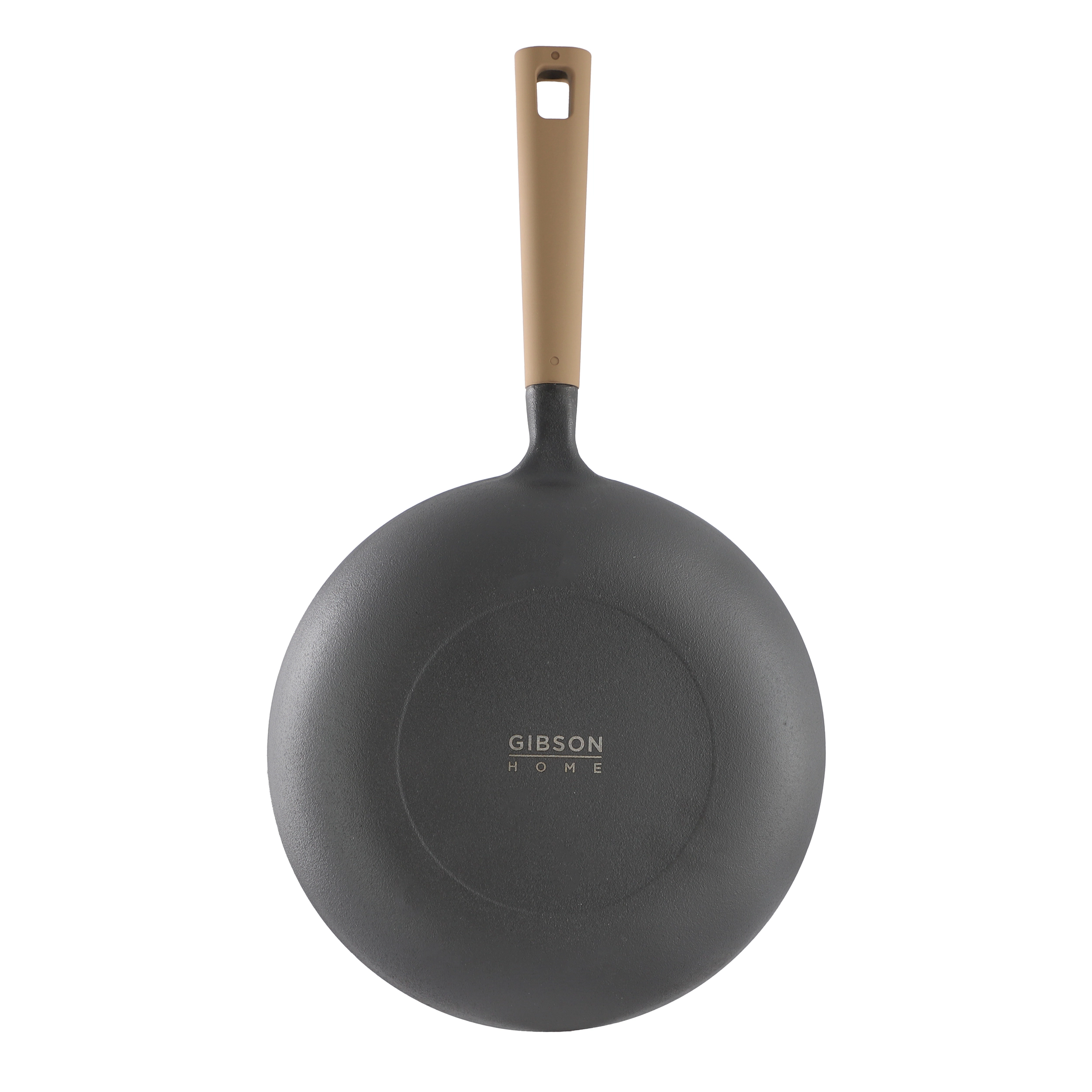 Gibson Home Eaglestone 9.5 Inch Cast Iron Skillet with Bakelite Handle in Black