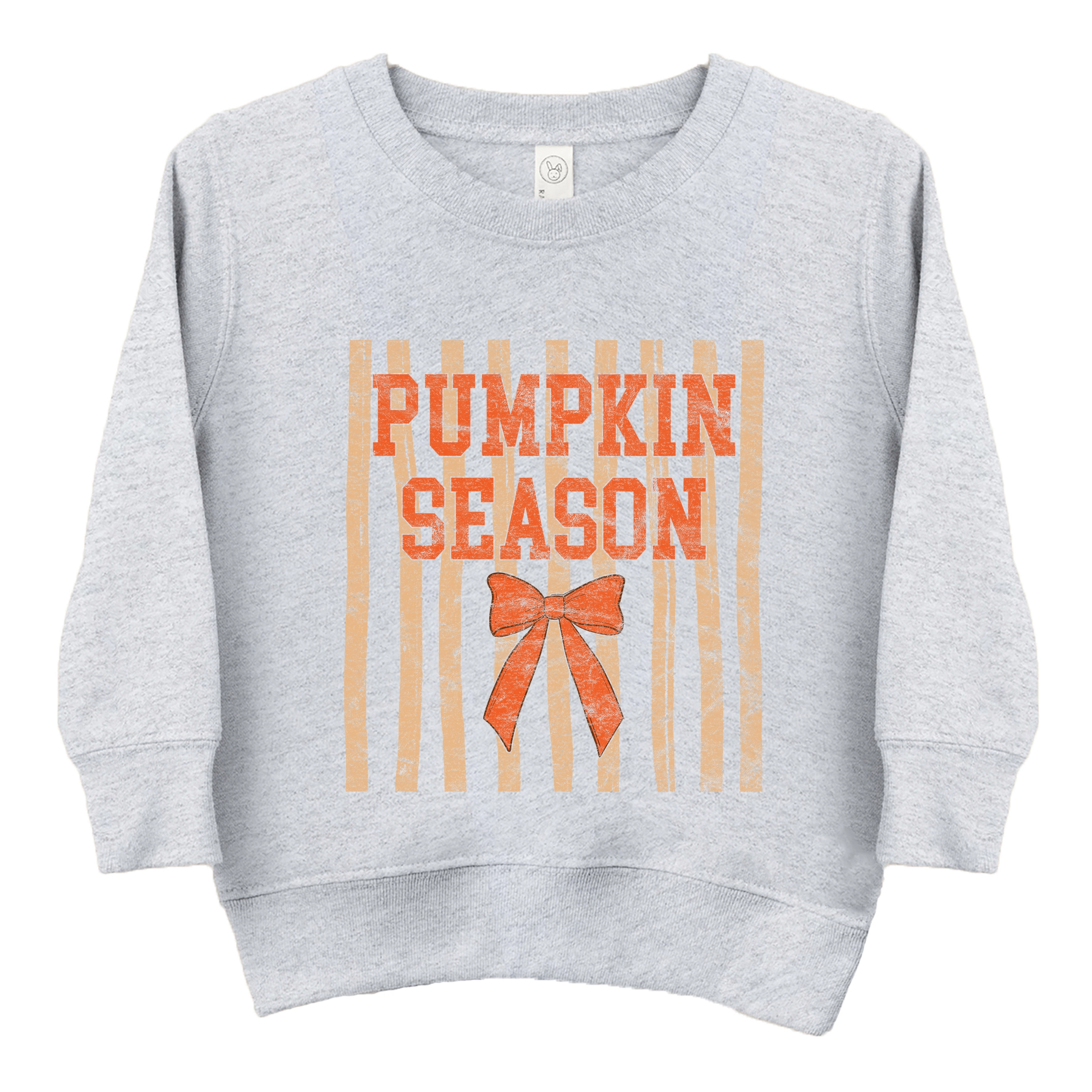 The Juniper Shop - Toddler Graphic Sweatshirt Pumpkin Season Bow