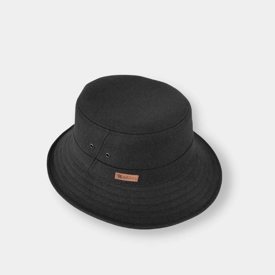 Kanut Sports Wilde Wool Bucket Hat - Water-Repellent TPU, Wool-Poly Blend, Crushable, Unisex