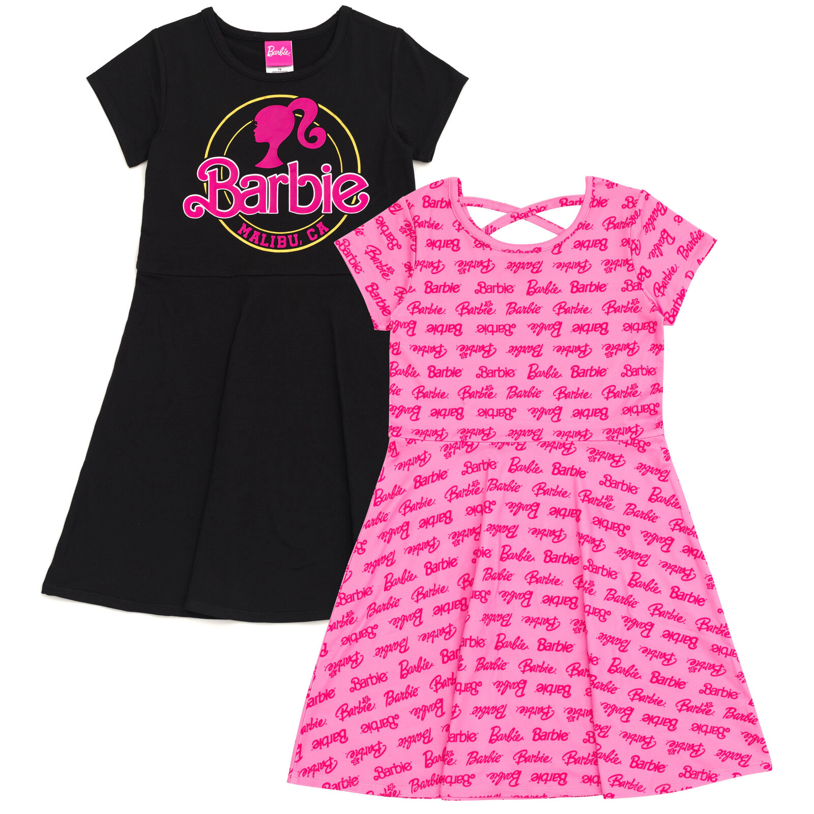Barbie Girls' 2-Pack Skater Dresses