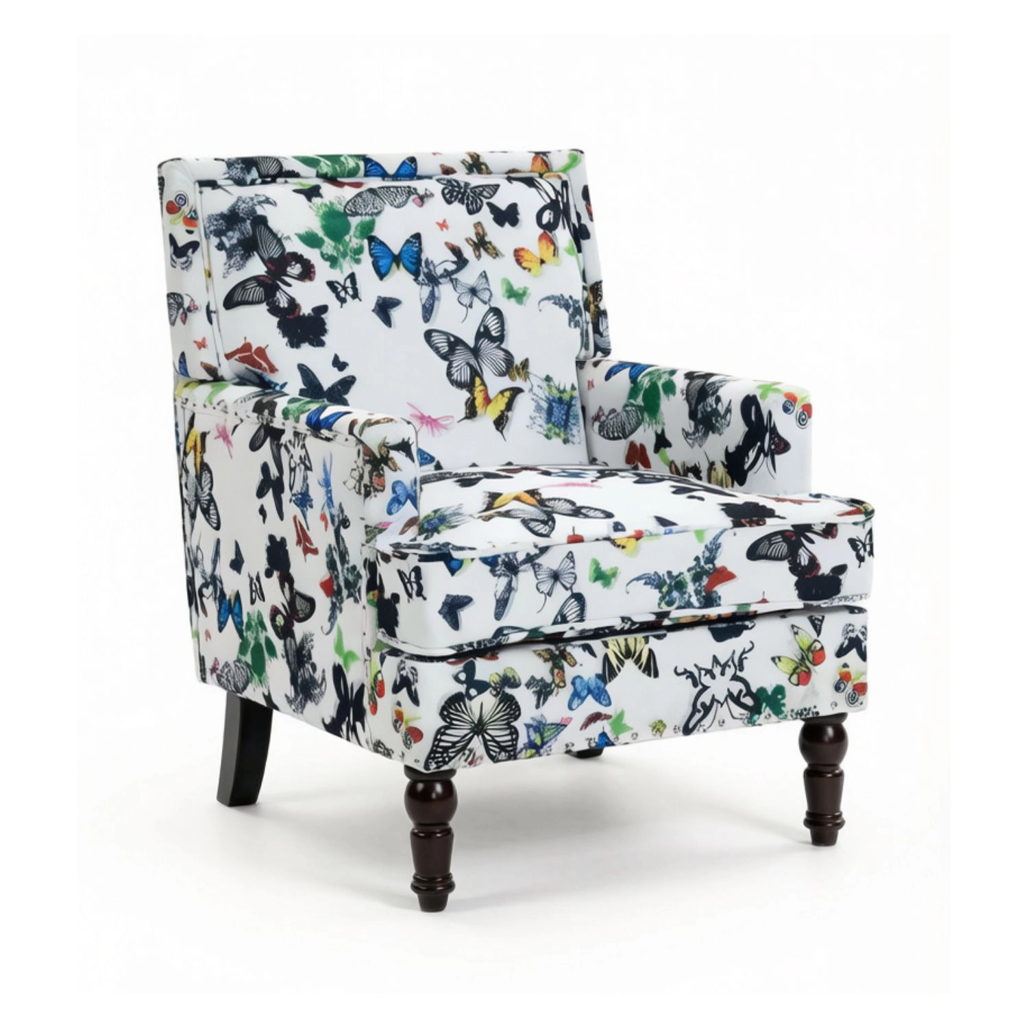 GOODSILO Versatile Upholstered Cotton Accent Chair