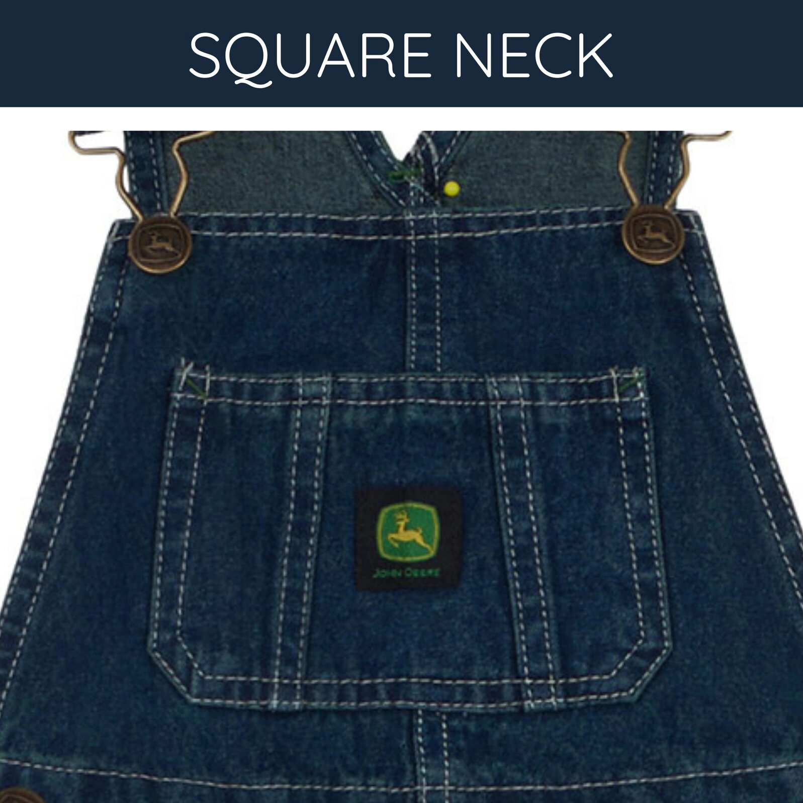 John Deere Boys' One Piece Bib Overalls