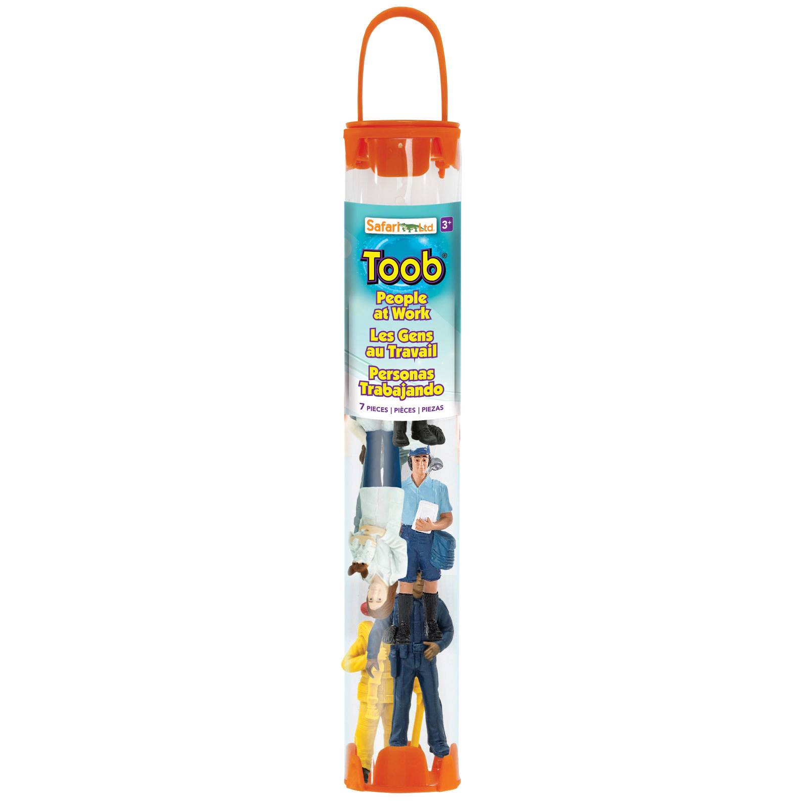 Safari Ltd. - People at Work Designer TOOB - contains 7 Mini Figurines