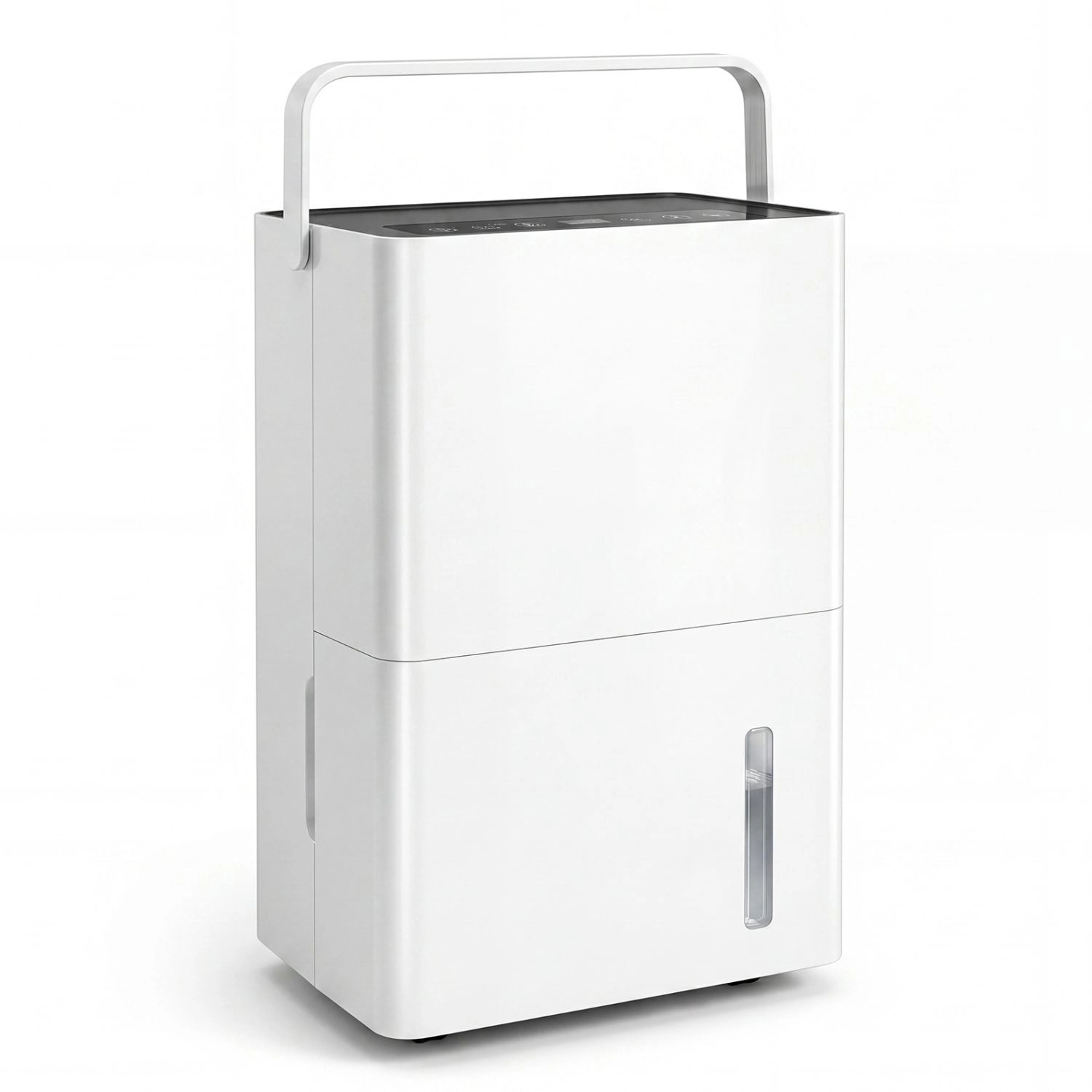 SlickBlue Portable Dehumidifier with Humidity Control and Continuous Drainage