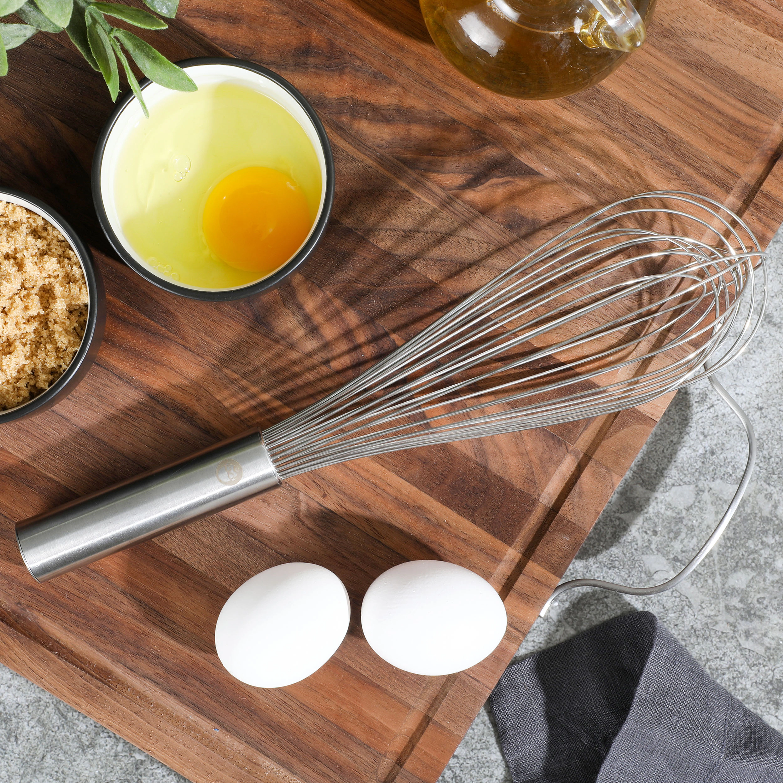 Babish 12 Inch Stainless Steel Balloon Whisk in Silver