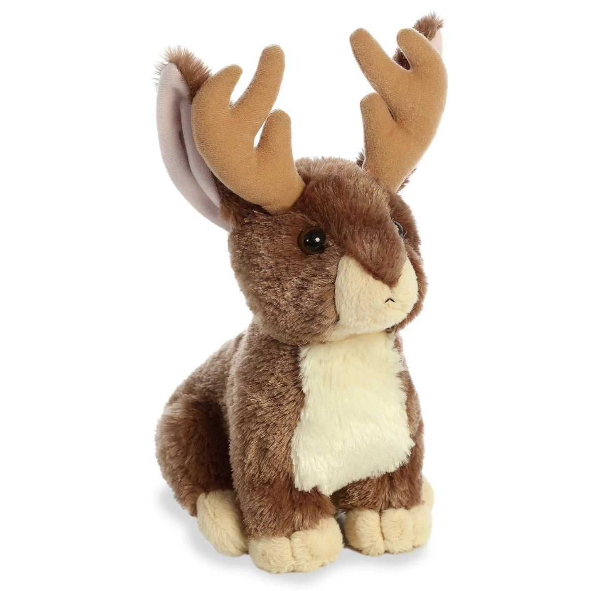 Aurora Flopsie Jack-A-Lope Rabbit 11-Inch Stuffed Animal Plush