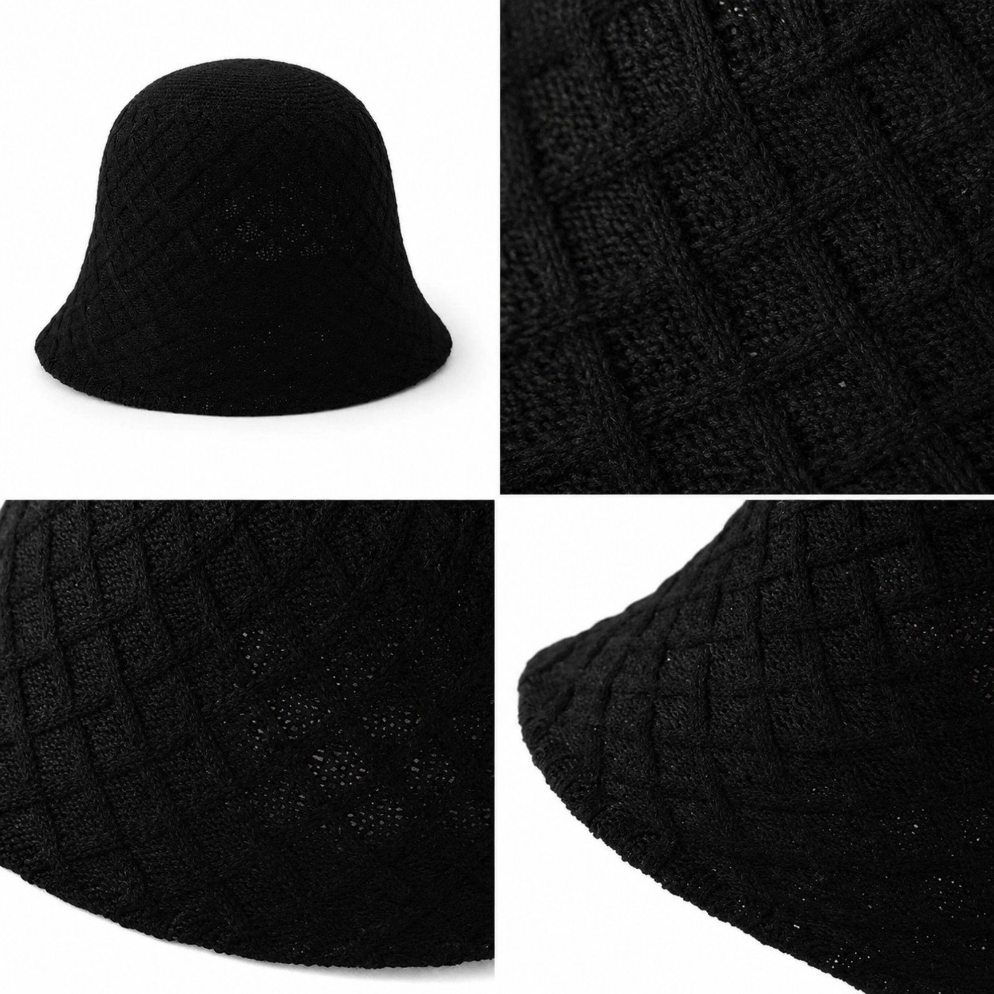 Anna-Kaci Women's Summer Bucket Hat - Lightweight Woven Straw Sun for Beach and Vacation