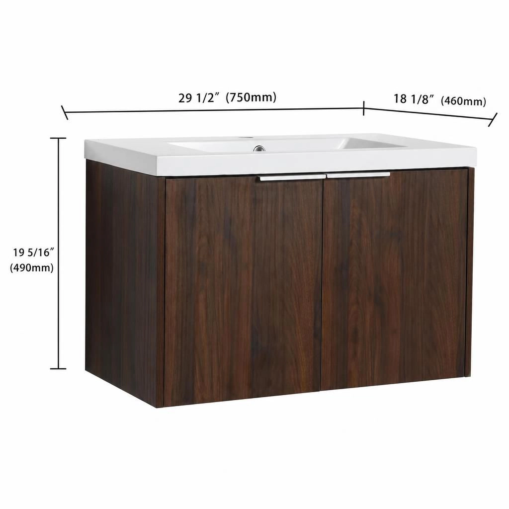 ELEMENT ACE Compact Plywood Bathroom Storage Cabinet