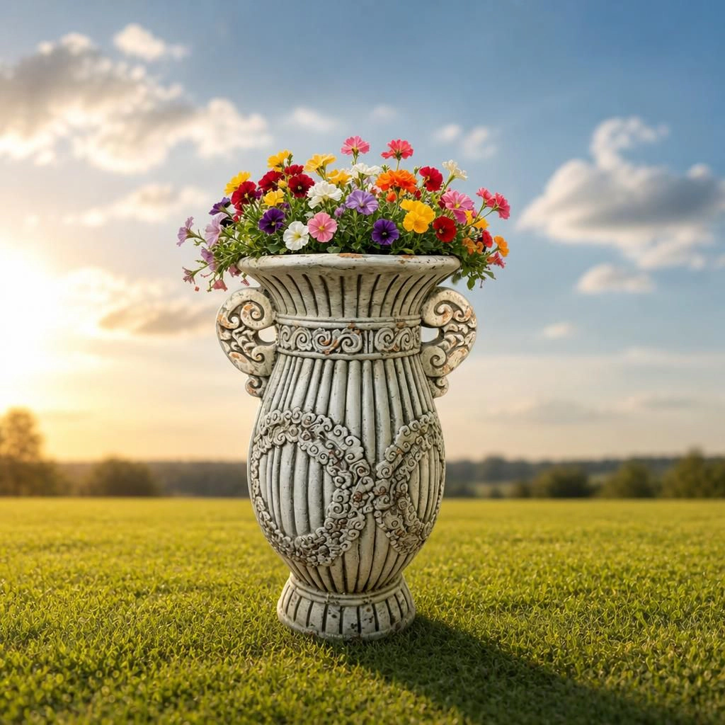 WOW PIONEER Tall Freestanding MgO Planter