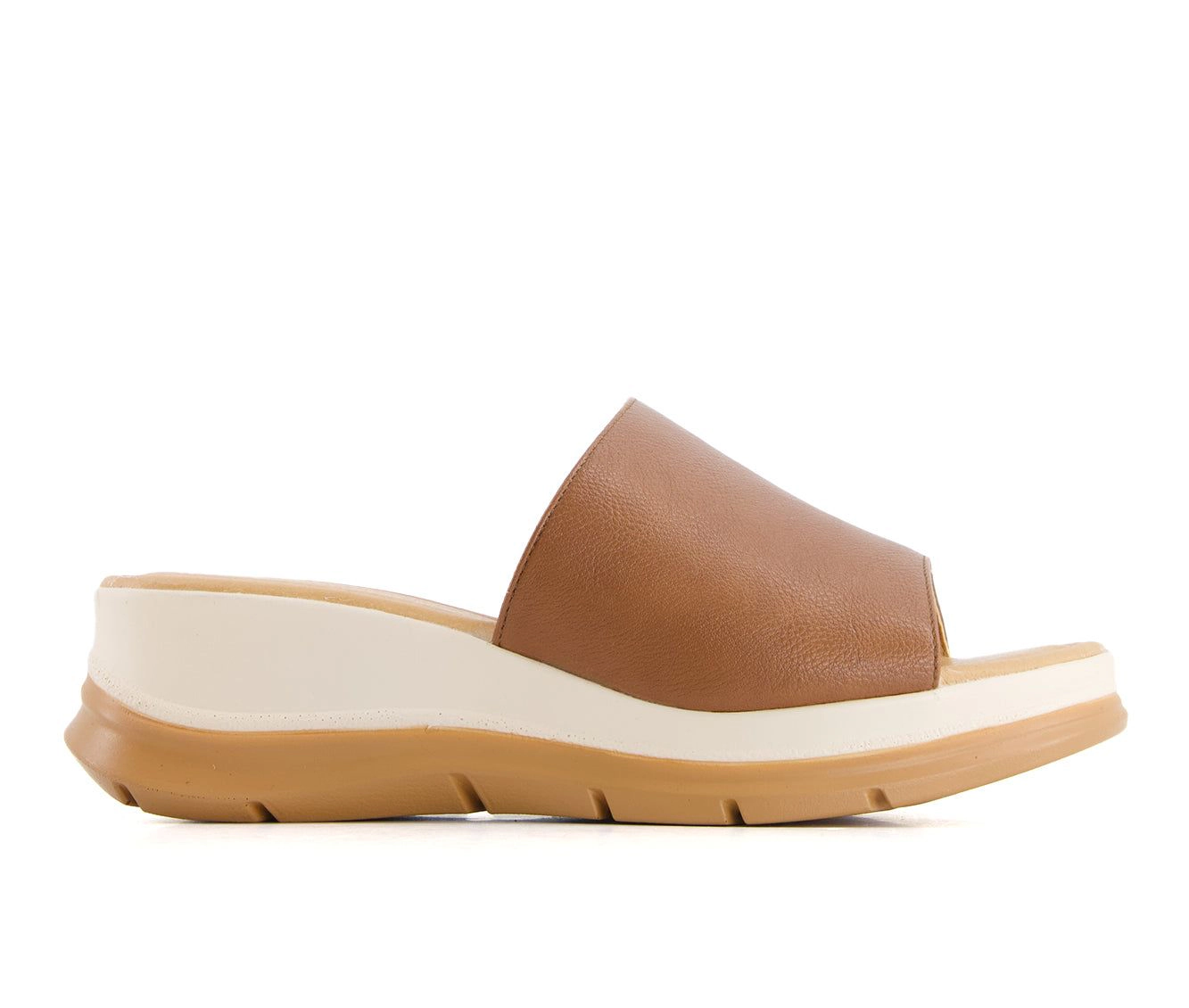 Andrea Womens Ultra Comfort Slip On Sandals
