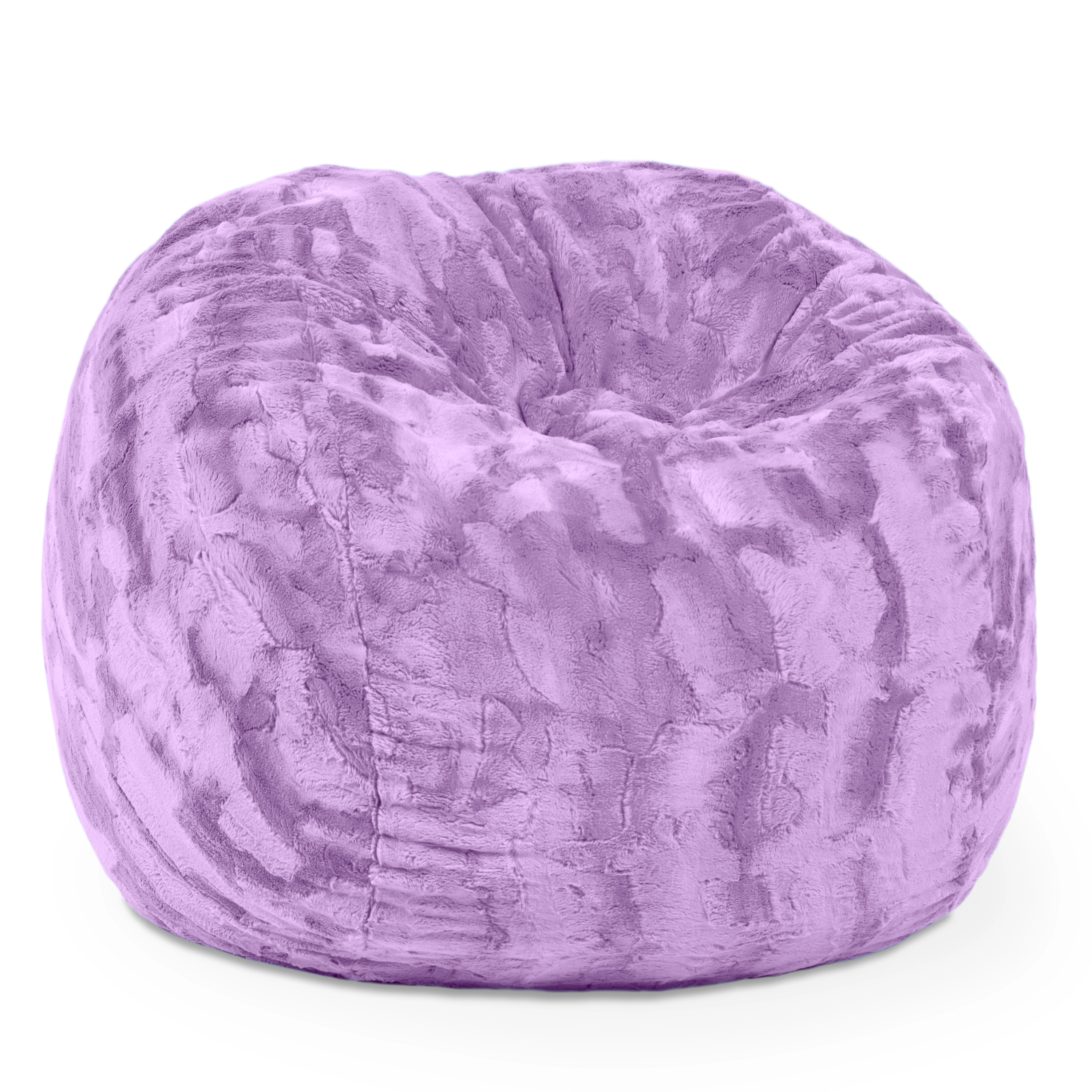 Jaxx Saxx 3 Foot Bean Bag Chair - Faux Fur Fun Colors