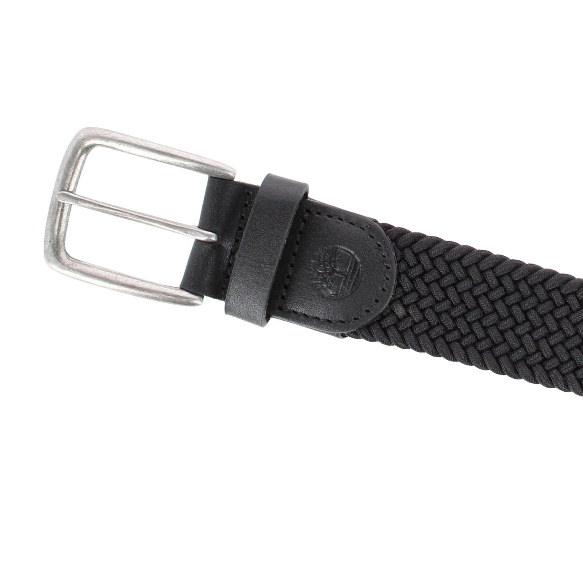 Timberland Men's 35mm Braided Stretch Casual Belt