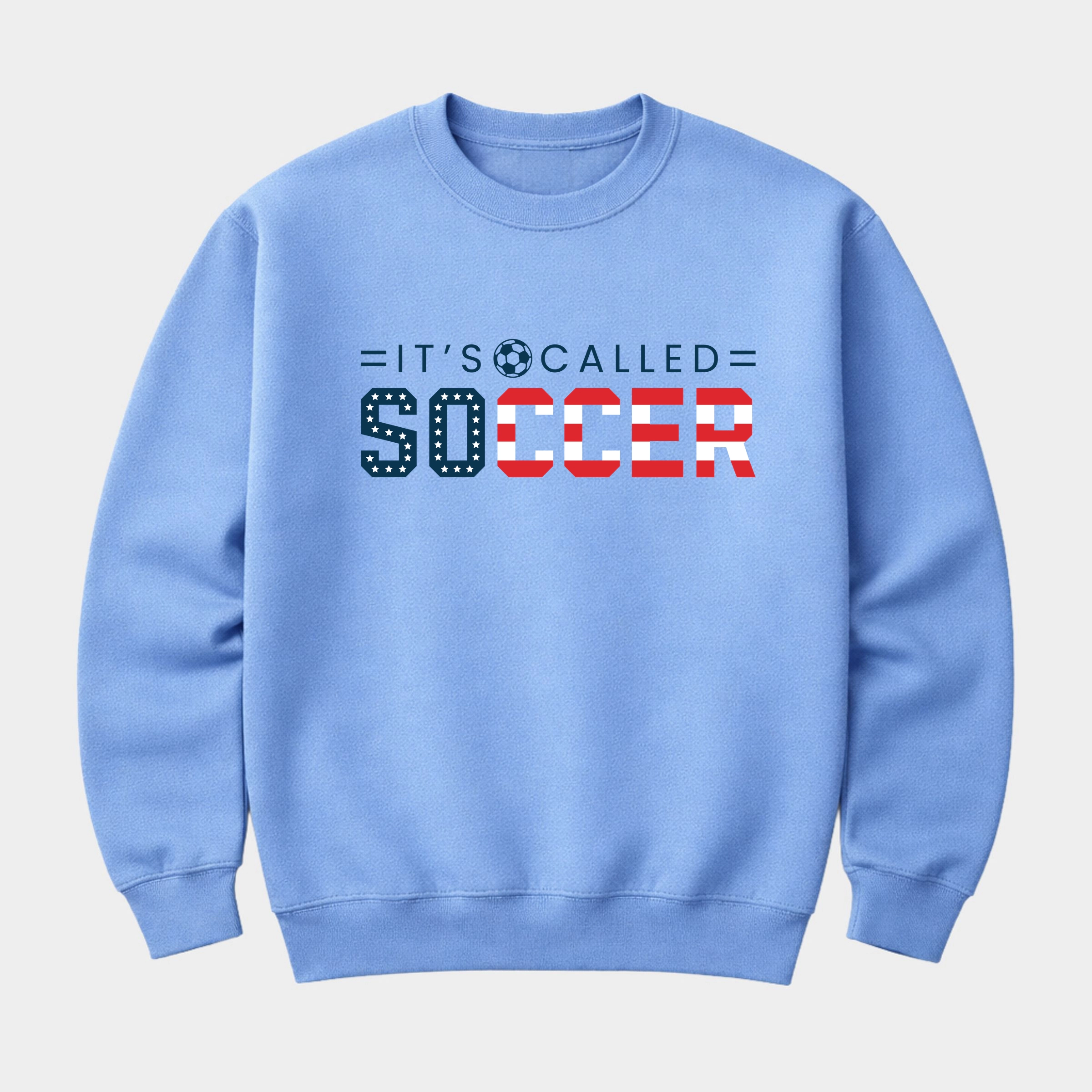 Simply Sage Market - Men's Graphic Sweatshirt It's Called Soccer USA