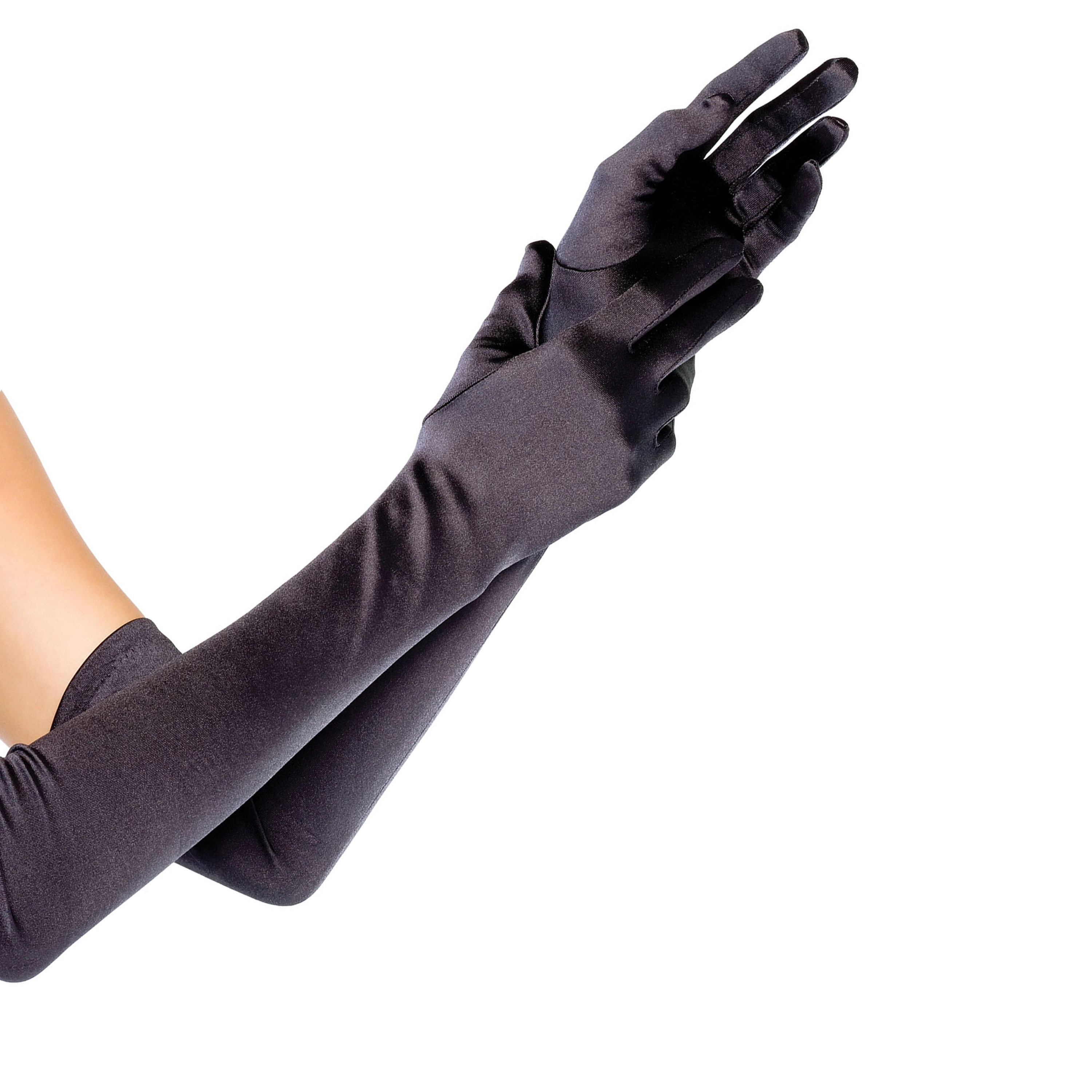 Leg Avenue Women's Extra-Long Satin Gloves