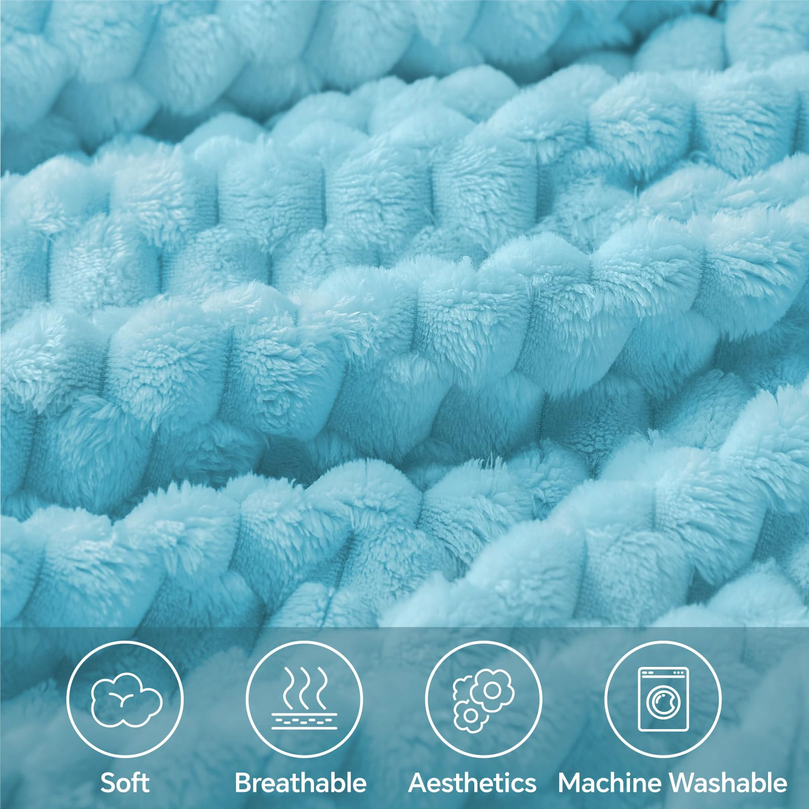 CovertSafe Soft Cozy Blanket For Couch=