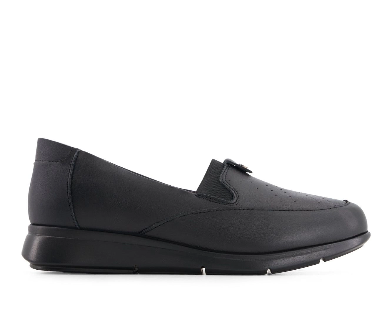 Andrea Womens Ultra Comfort Leather Loafers