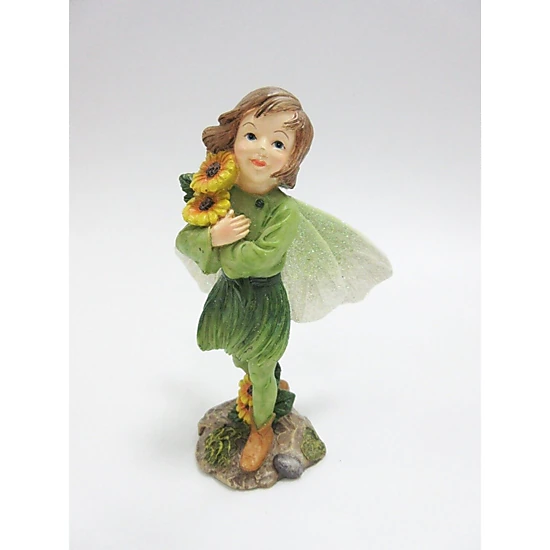 Pacific Giftware Mini Fairy Garden Fairies Set of 3 Decorative Mini Garden of Enchantment Figurine 3 Inch Starter Kit