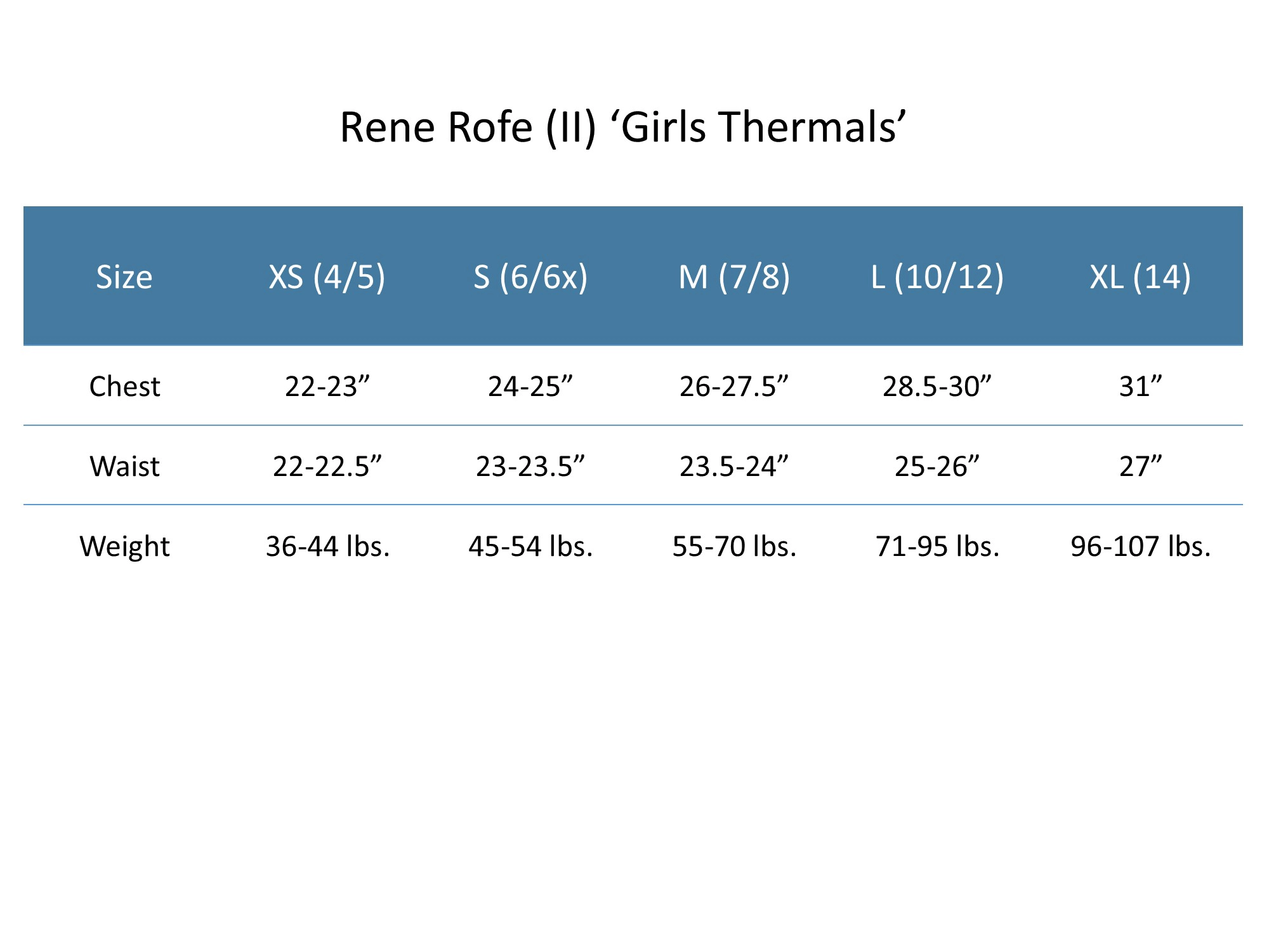 Rene Rofe Girl's Waffle Thermal Long Underwear 2-Piece Set
