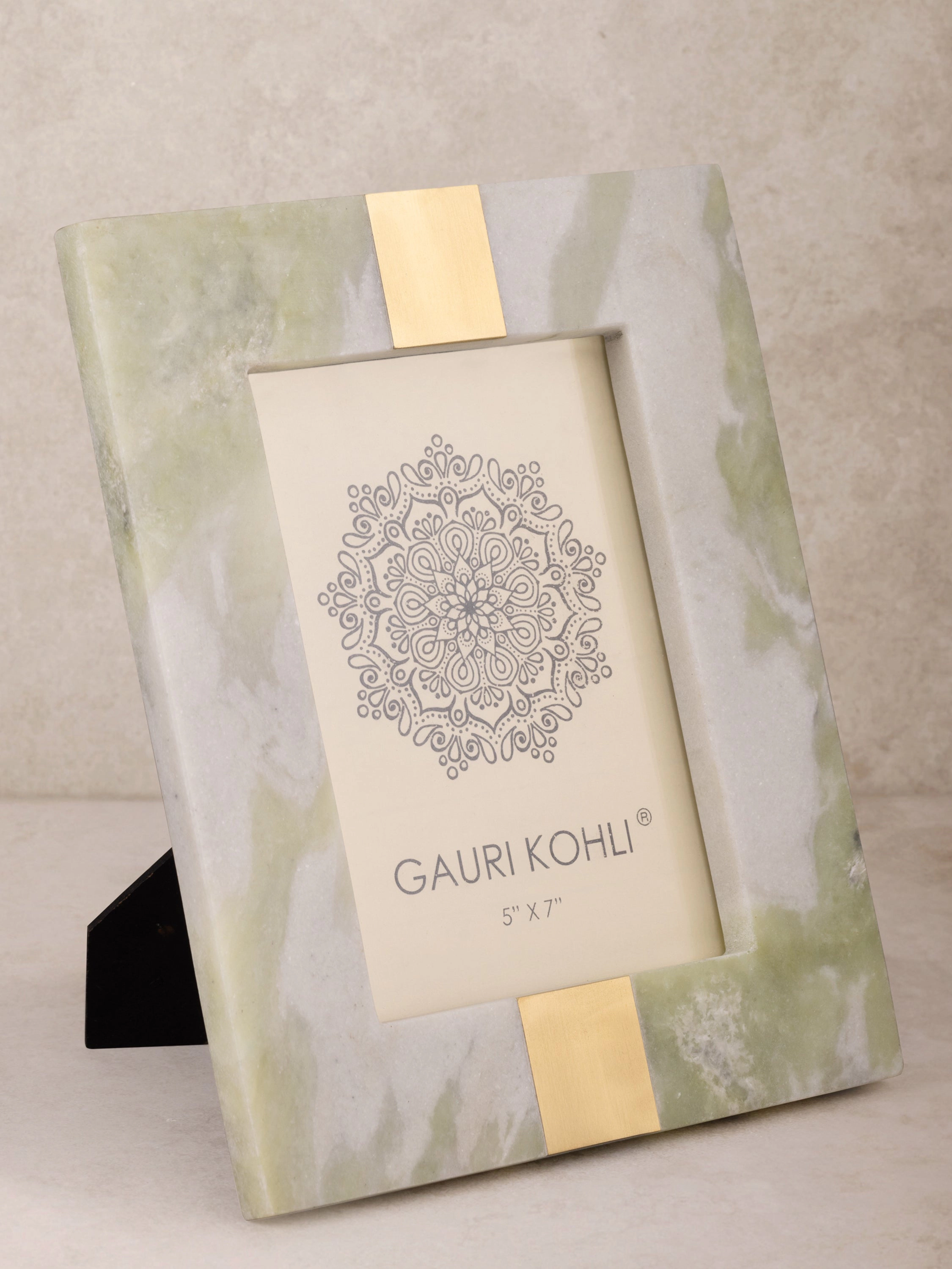 GAURI KOHLI Skye Green Onyx Picture Frame