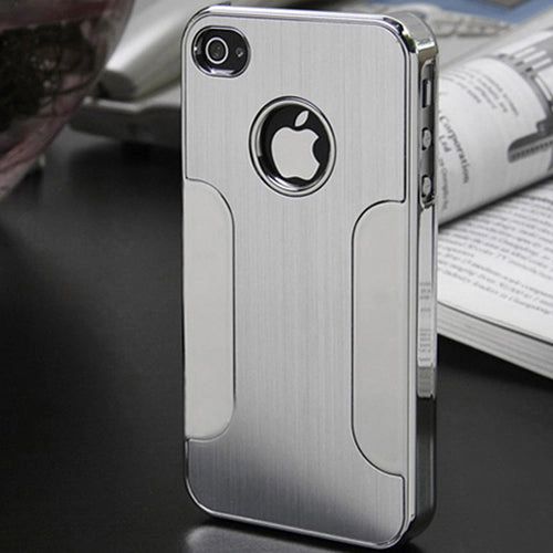 GBruno Aluminum Chrome Hard Case For Apple IPhone 5