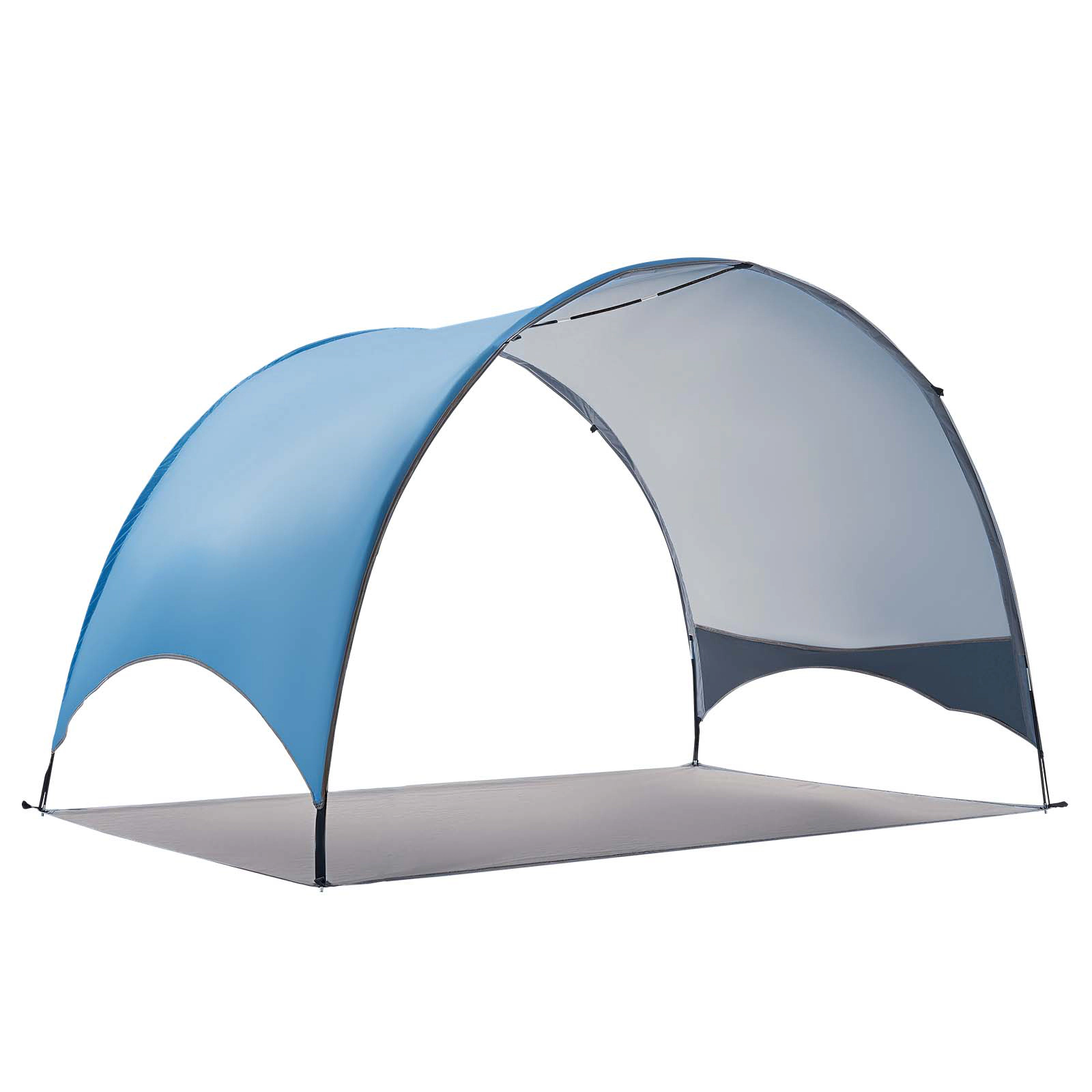 HONGGE Beach Tent Sun Shelter for UPF 50+ Protection Portable Sun Shade Canopy with Carrying Bag & Ground Stakes