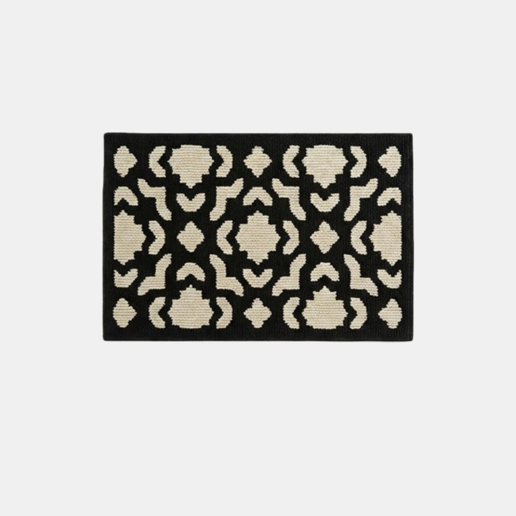 Alilang Unisex Geometric Kitchen Runner and Mat Non Slip Woven Floor Mats