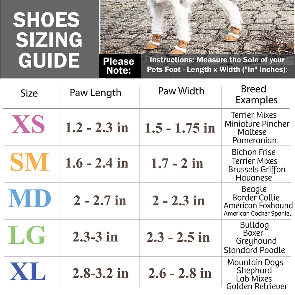Pet Life ® Shearling "Duggz" Shoes