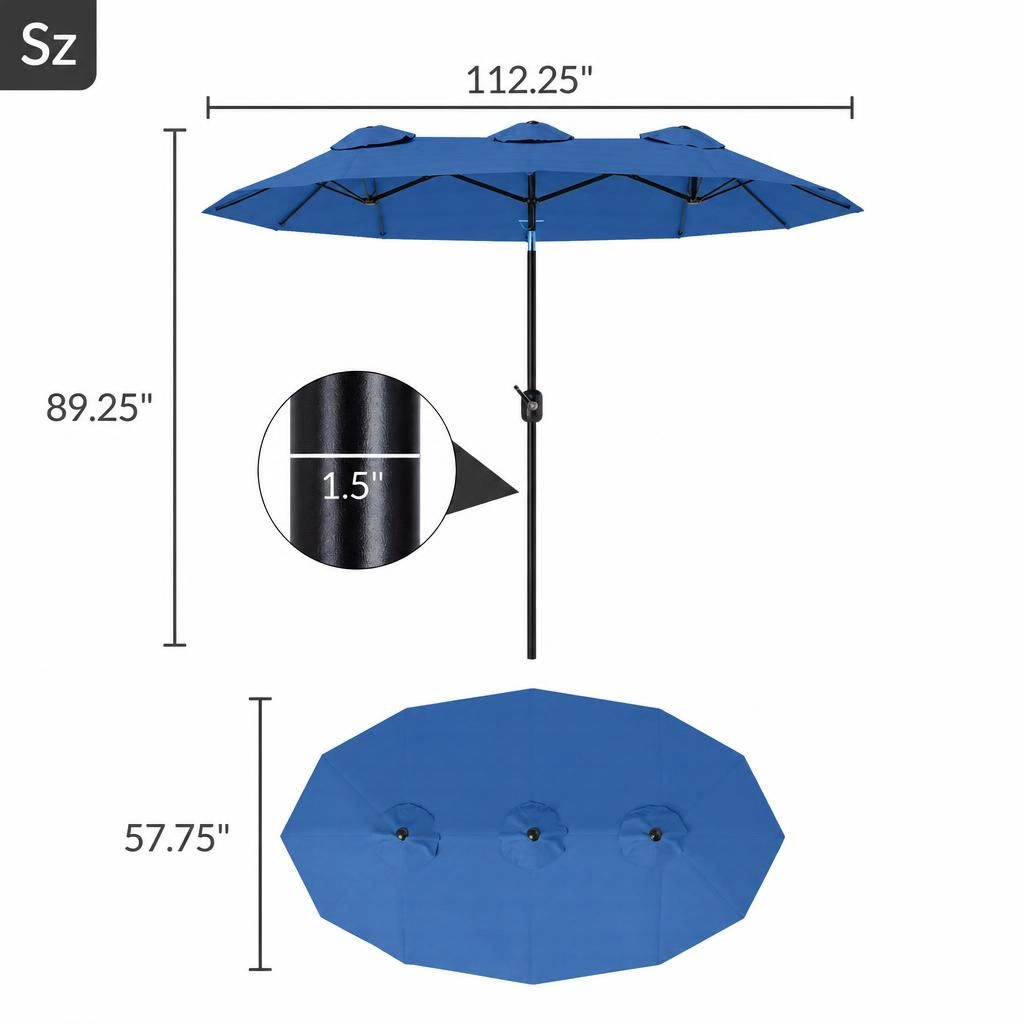WOW PIONEER Outdoor Patio Umbrella