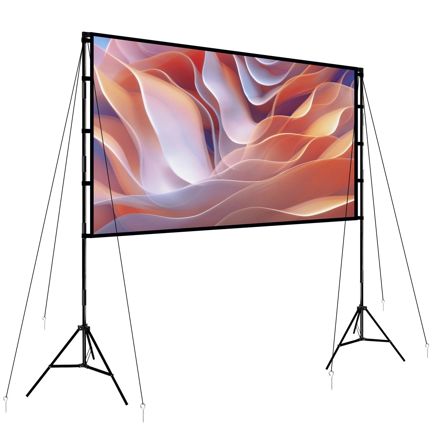 GBruno 120 In 4K HD Projector Screen With Stand