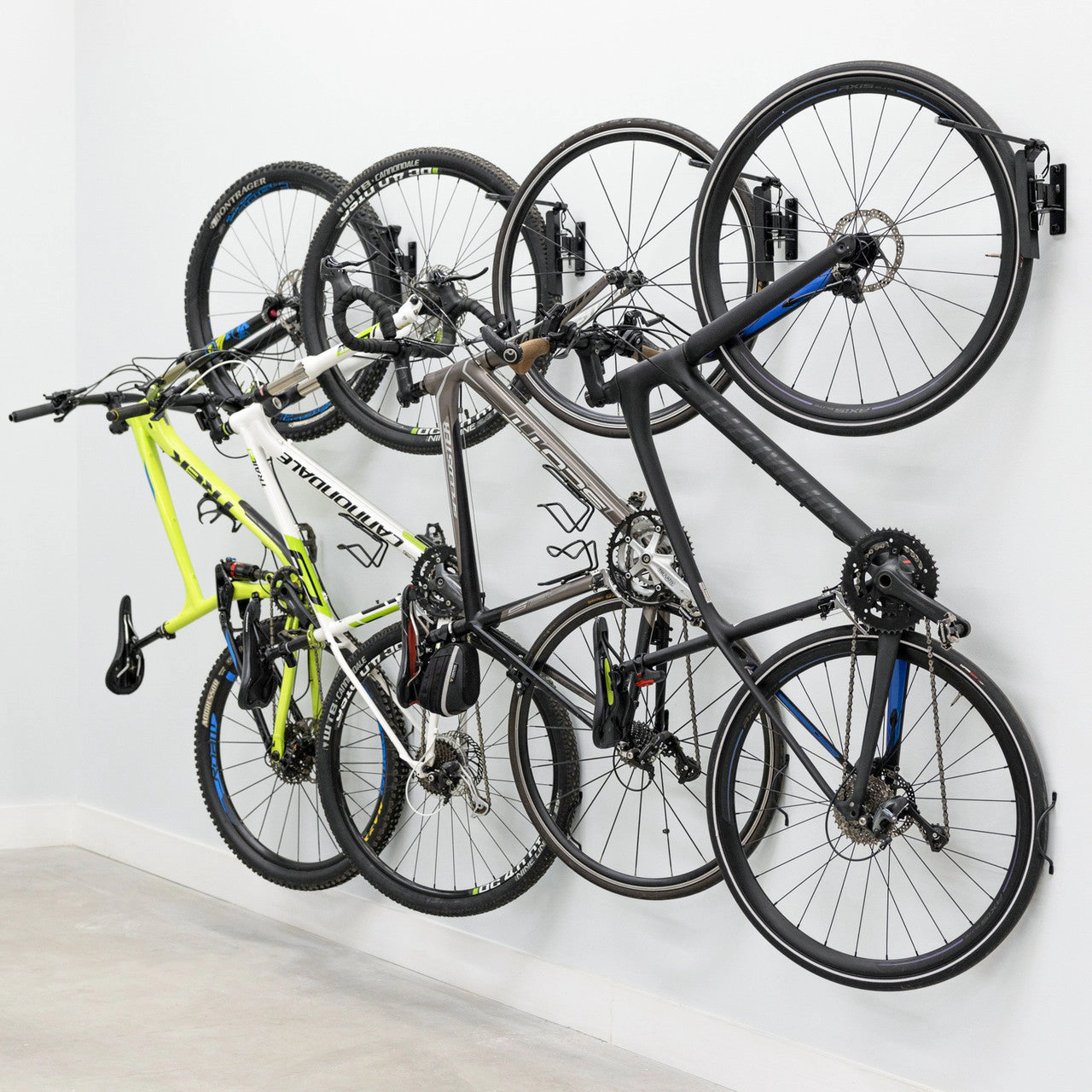 StoreYour Swivel Mount Bike Storage Rack, 4 Bike