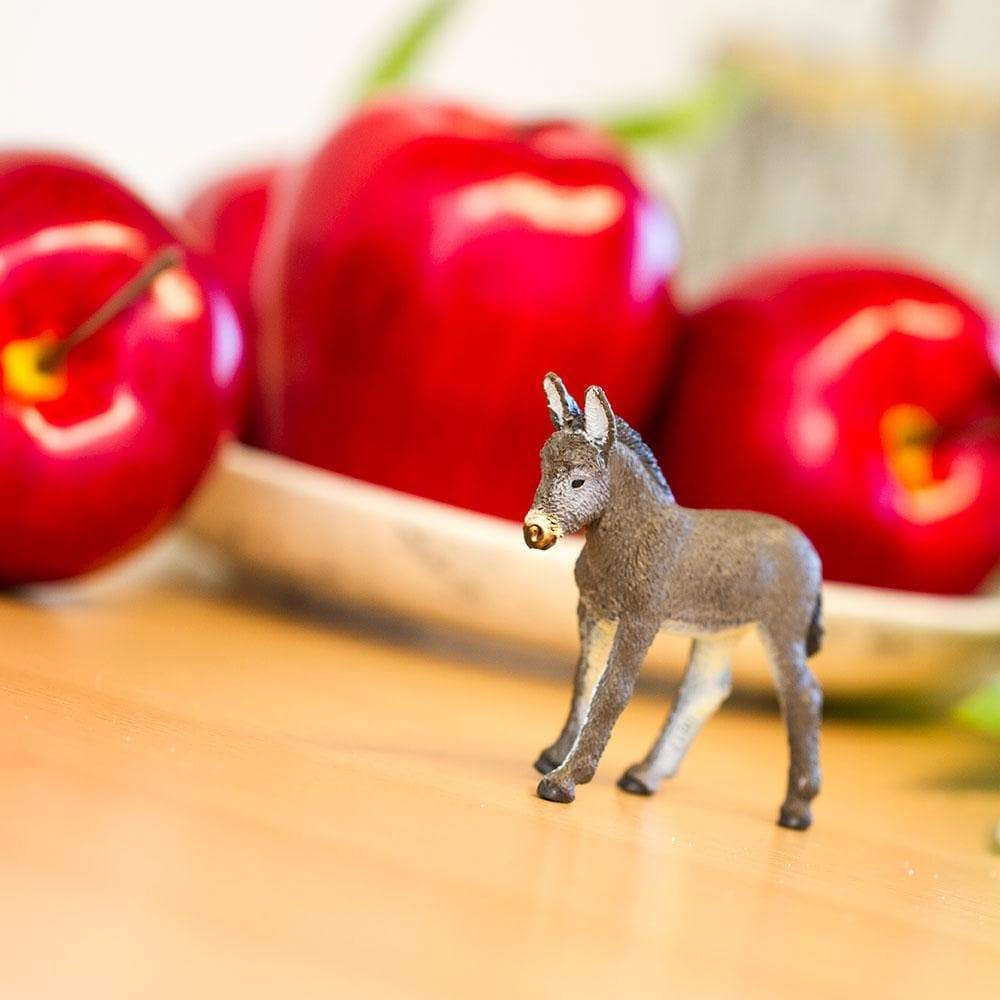 Safari Ltd. - Donkey Foal Kids Toy Figure