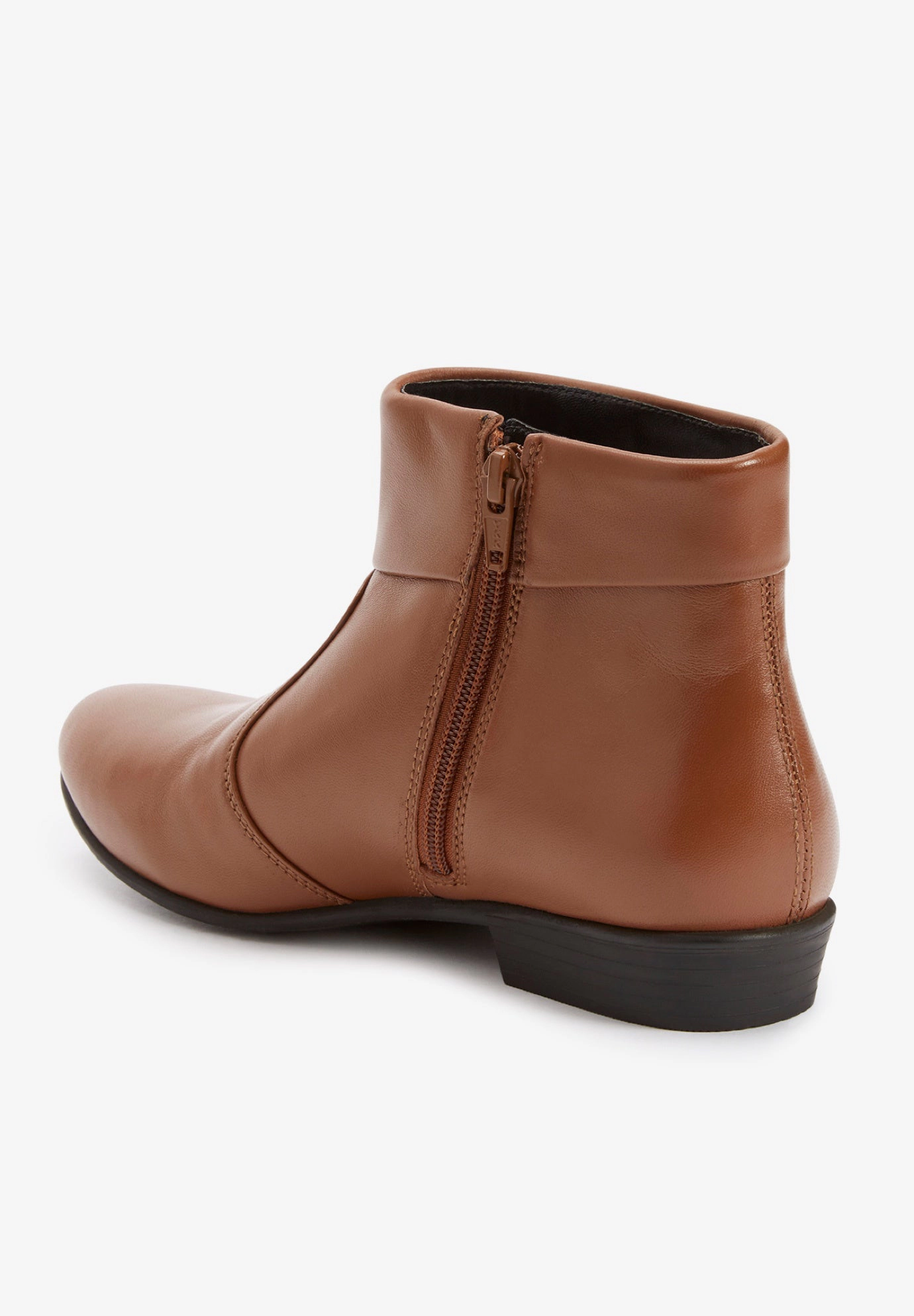 Comfortview Women's The Terri Leather Bootie