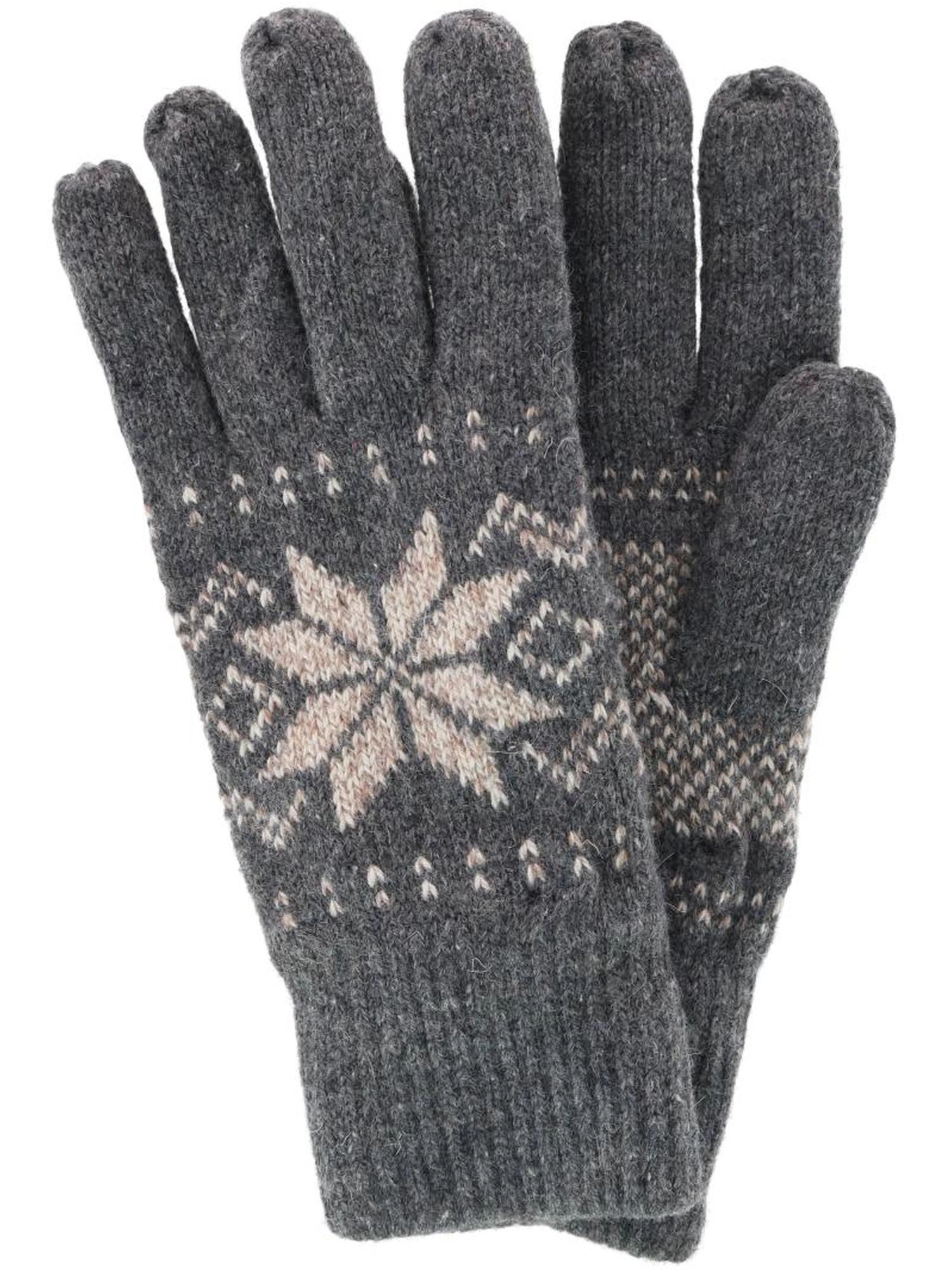 CTM Men's Thermal Lined Ragg Wool Winter Glove