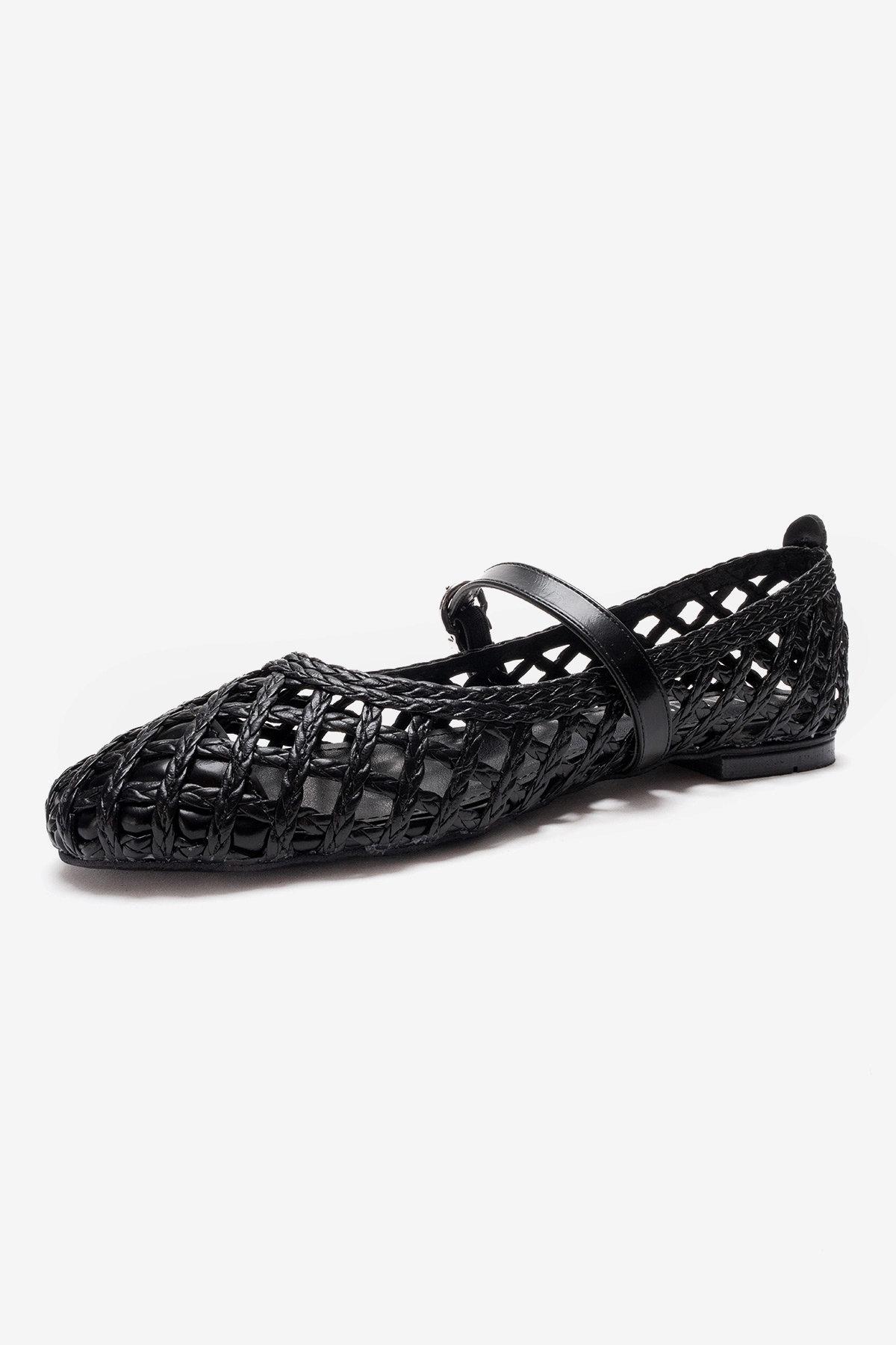 Prologue Shoes Womens Doux Woven Ballet Flat