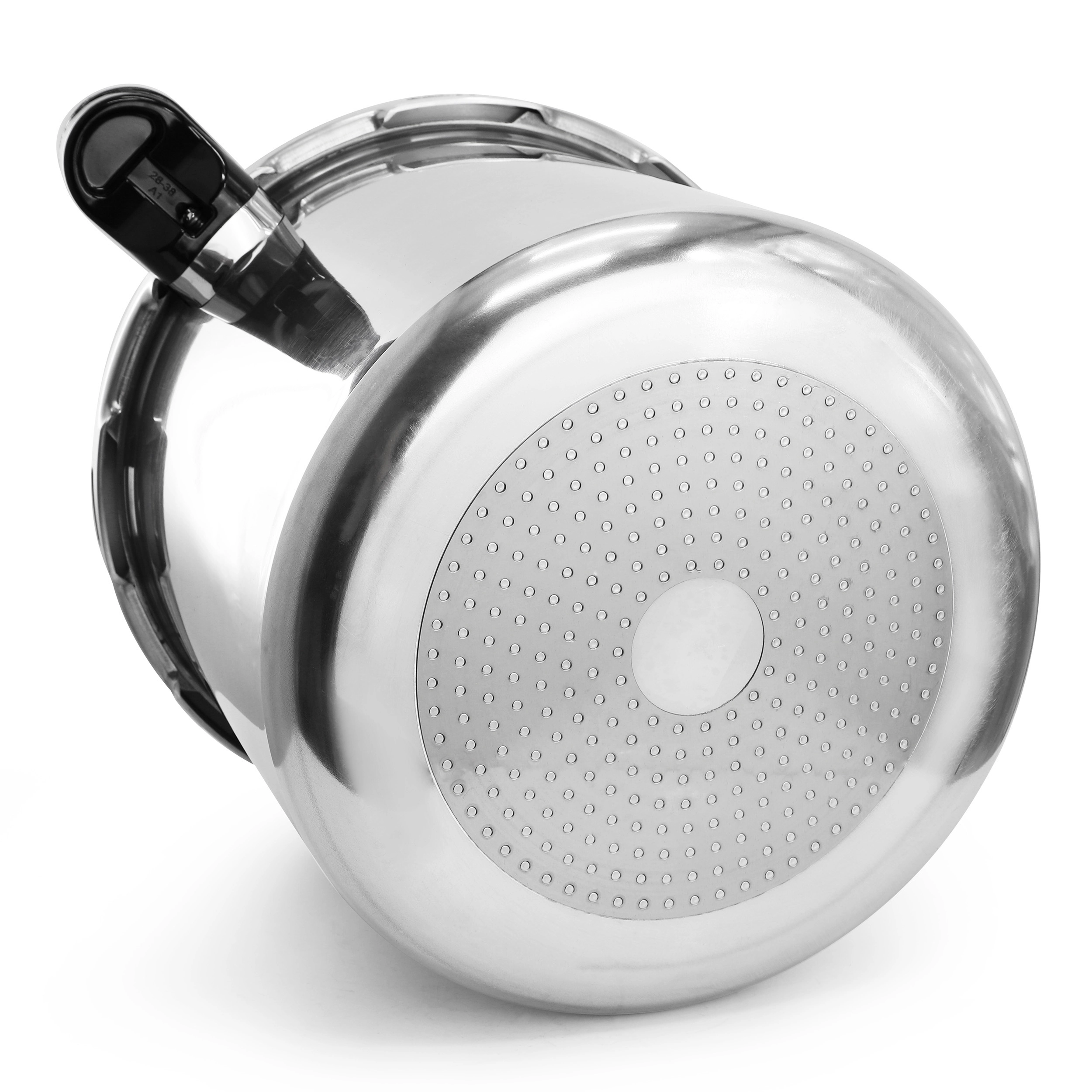MegaChef 11.5 Quart Induction and Stovetop Pressure Cooker with Steamer