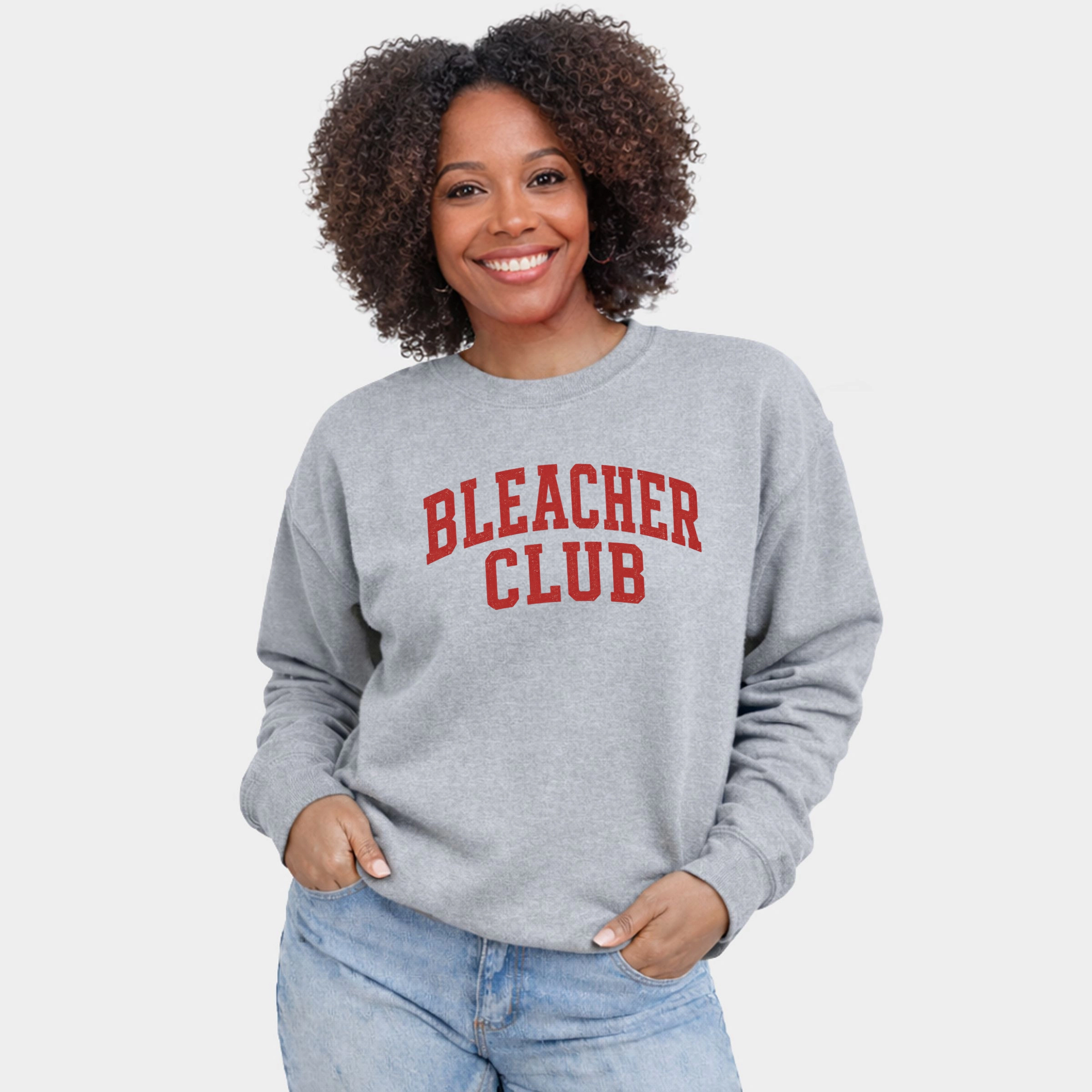 Simply Sage Market - Women's Graphic Sweatshirt Bleacher Club