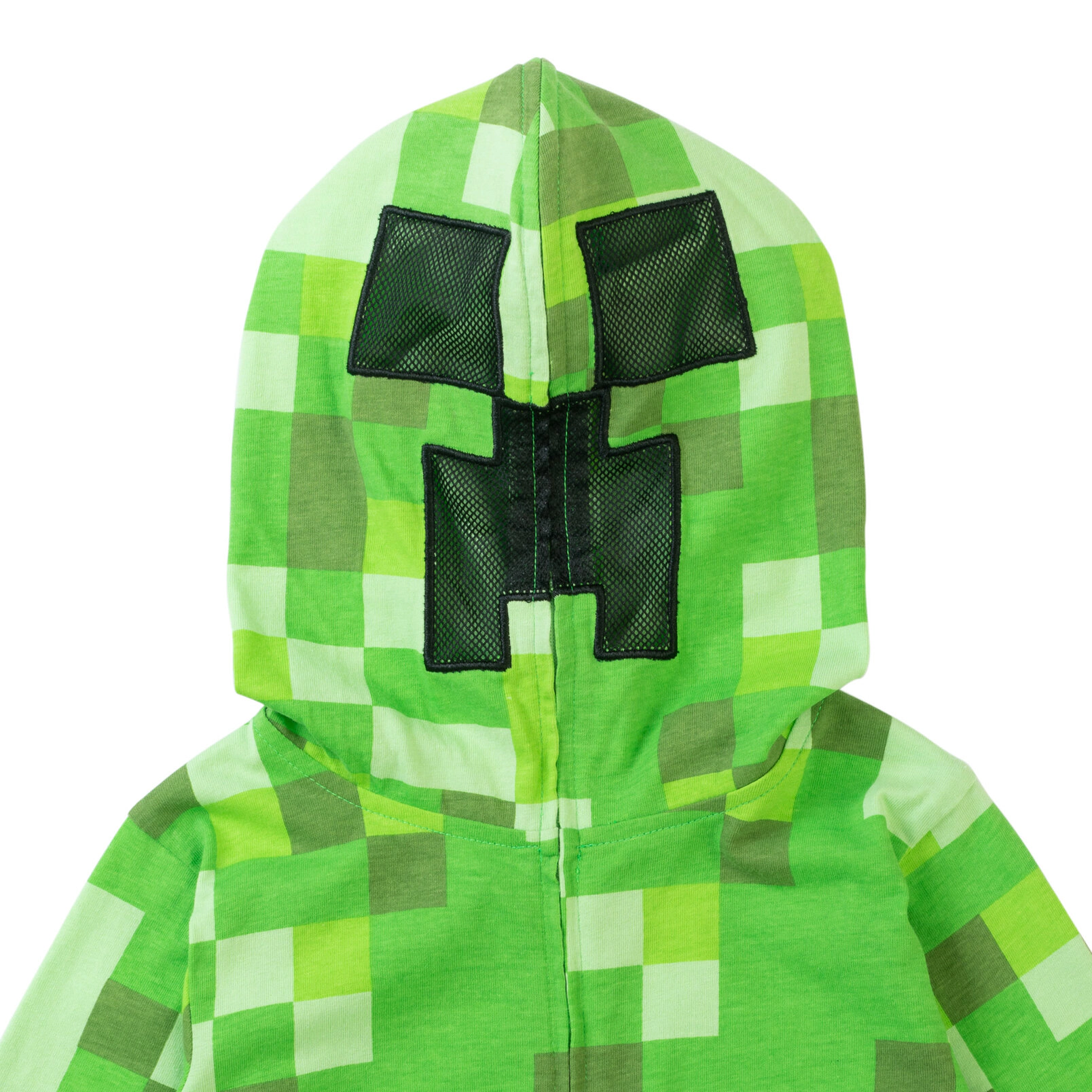 Minecraft Creeper Cosplay Hooded One Piece