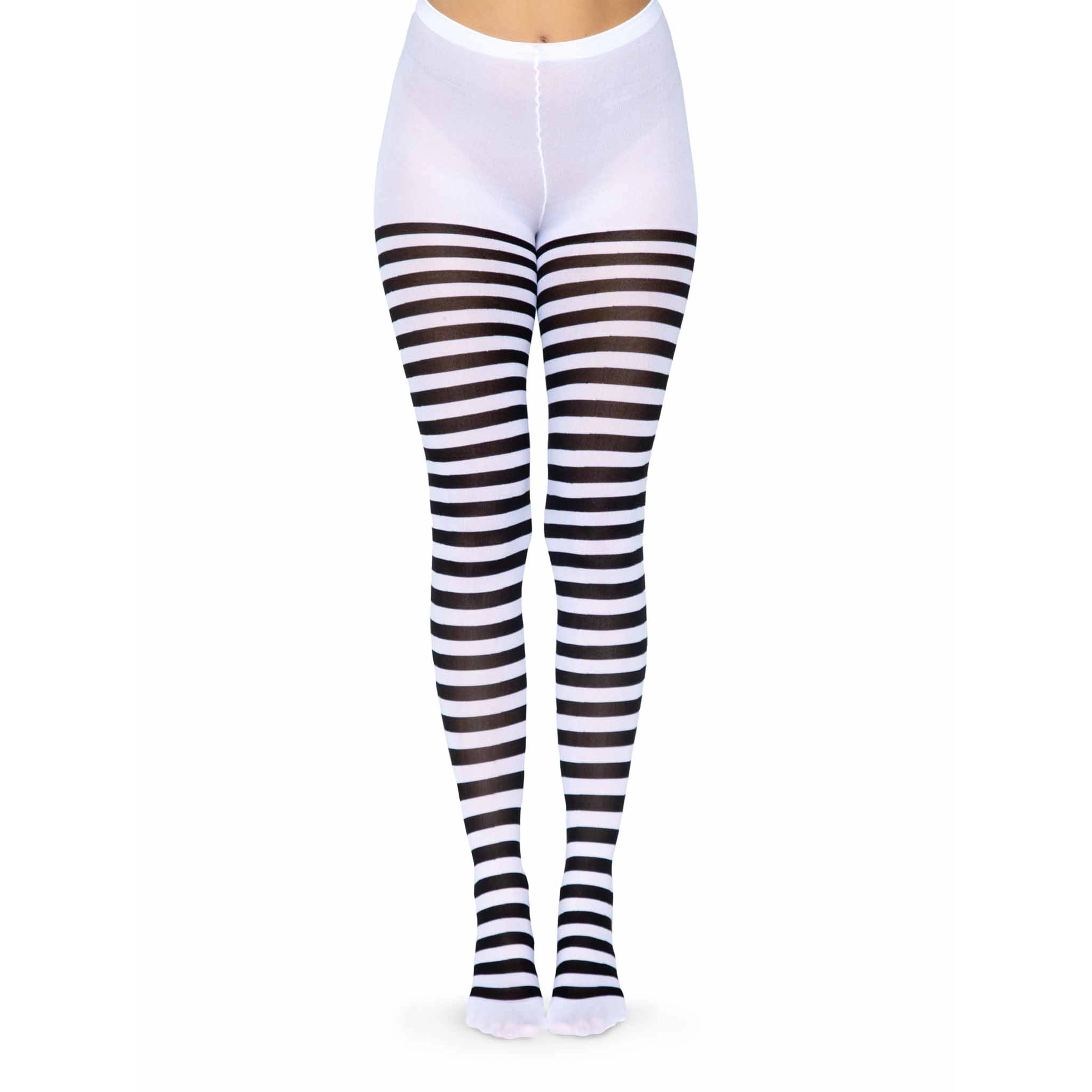 Leg Avenue Women's Nylon Striped Tights