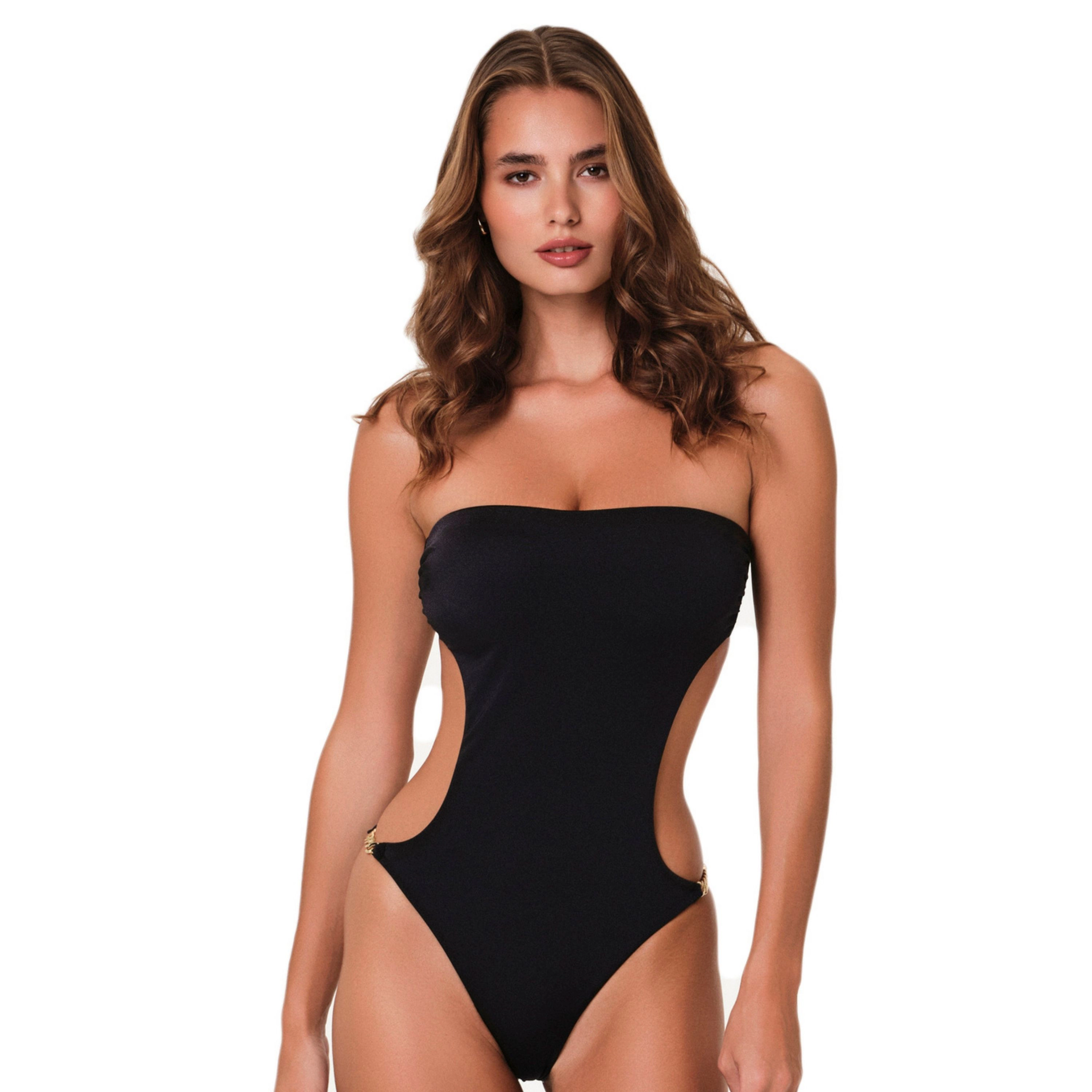 Cherina Beachwear Women's Priyana Strapless One-Piece Swimsuit