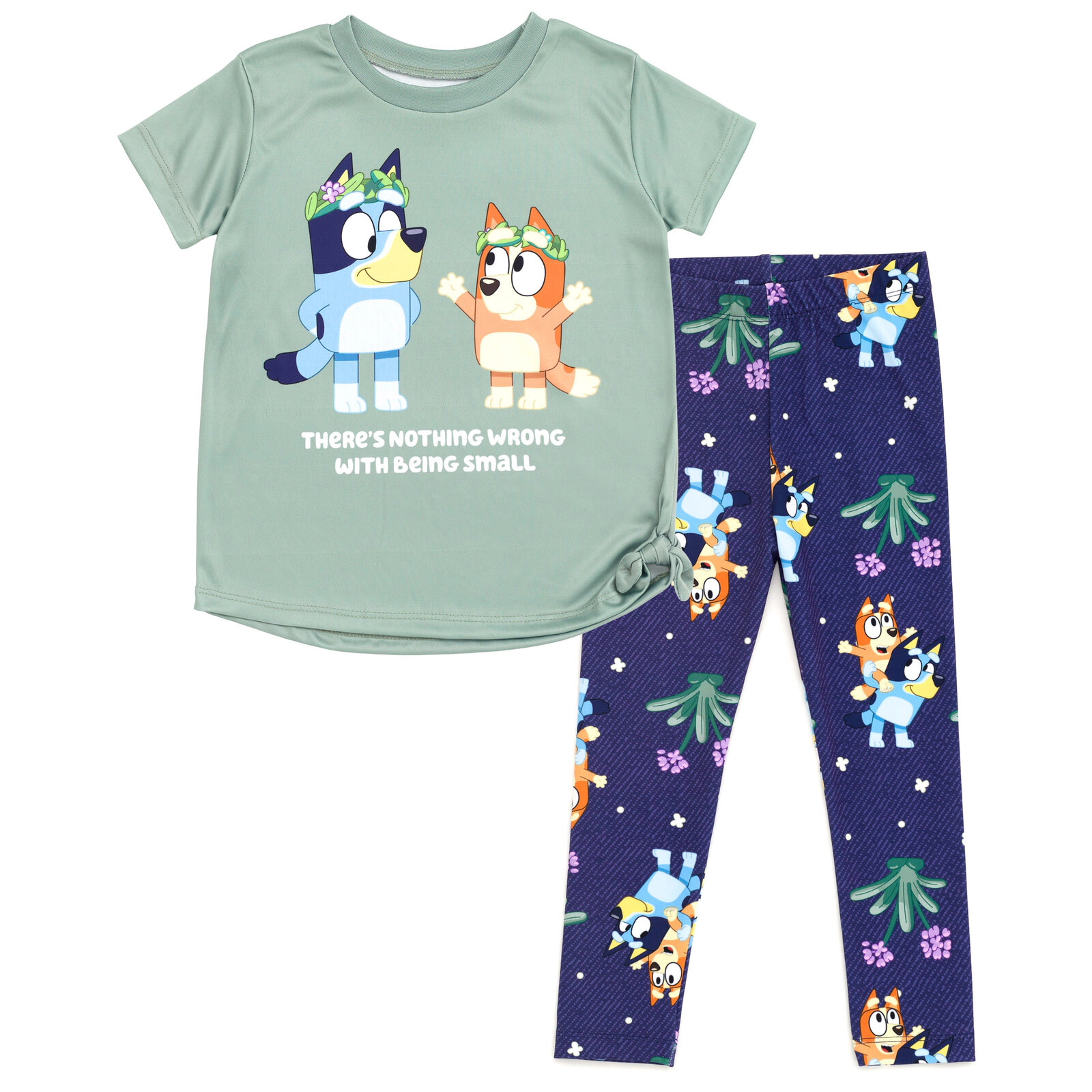 Bluey Girls' 2-Piece Tee and Leggings Set