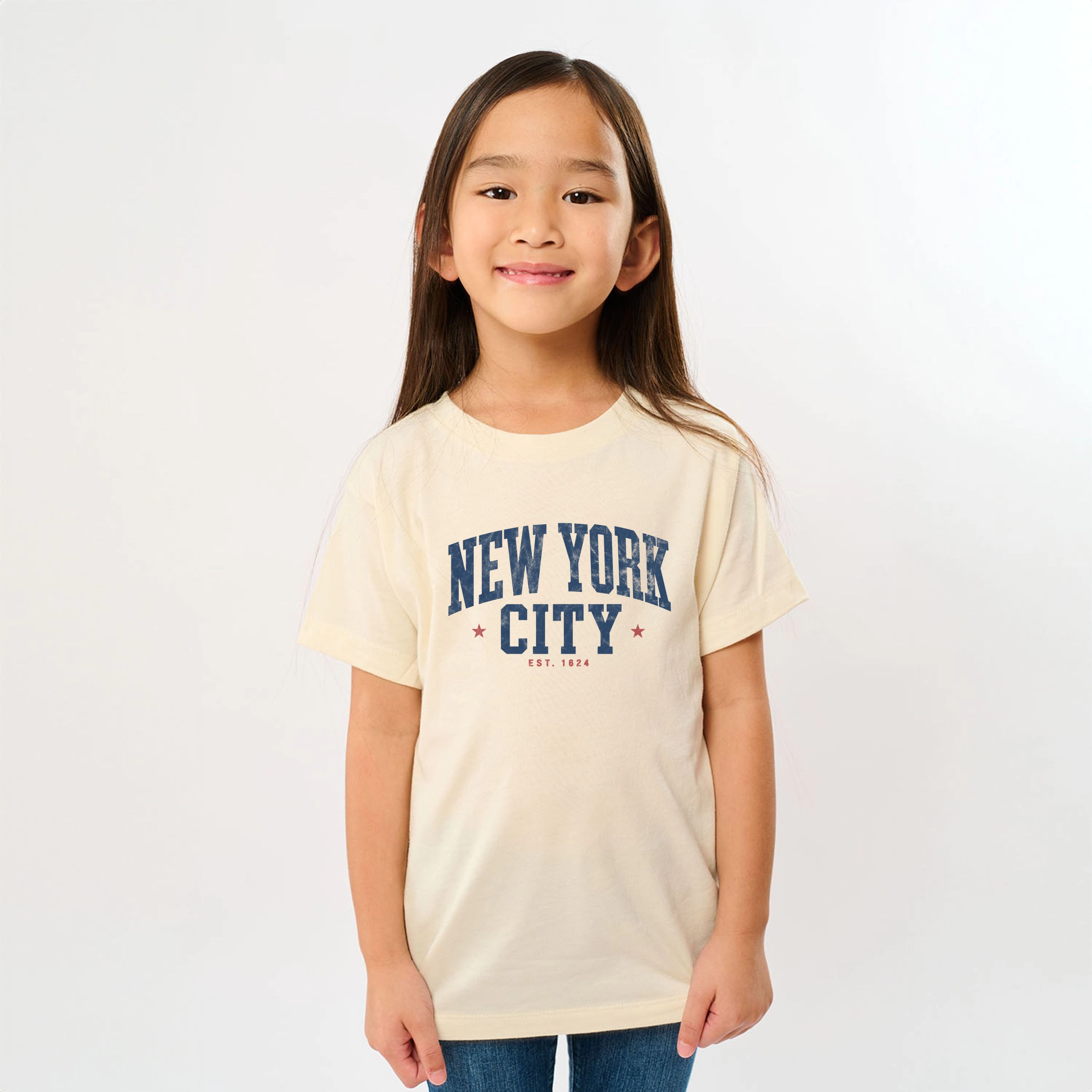 The Juniper Shop - Youth Short Sleeve Graphic T-Shirt New York City Varsity Stars