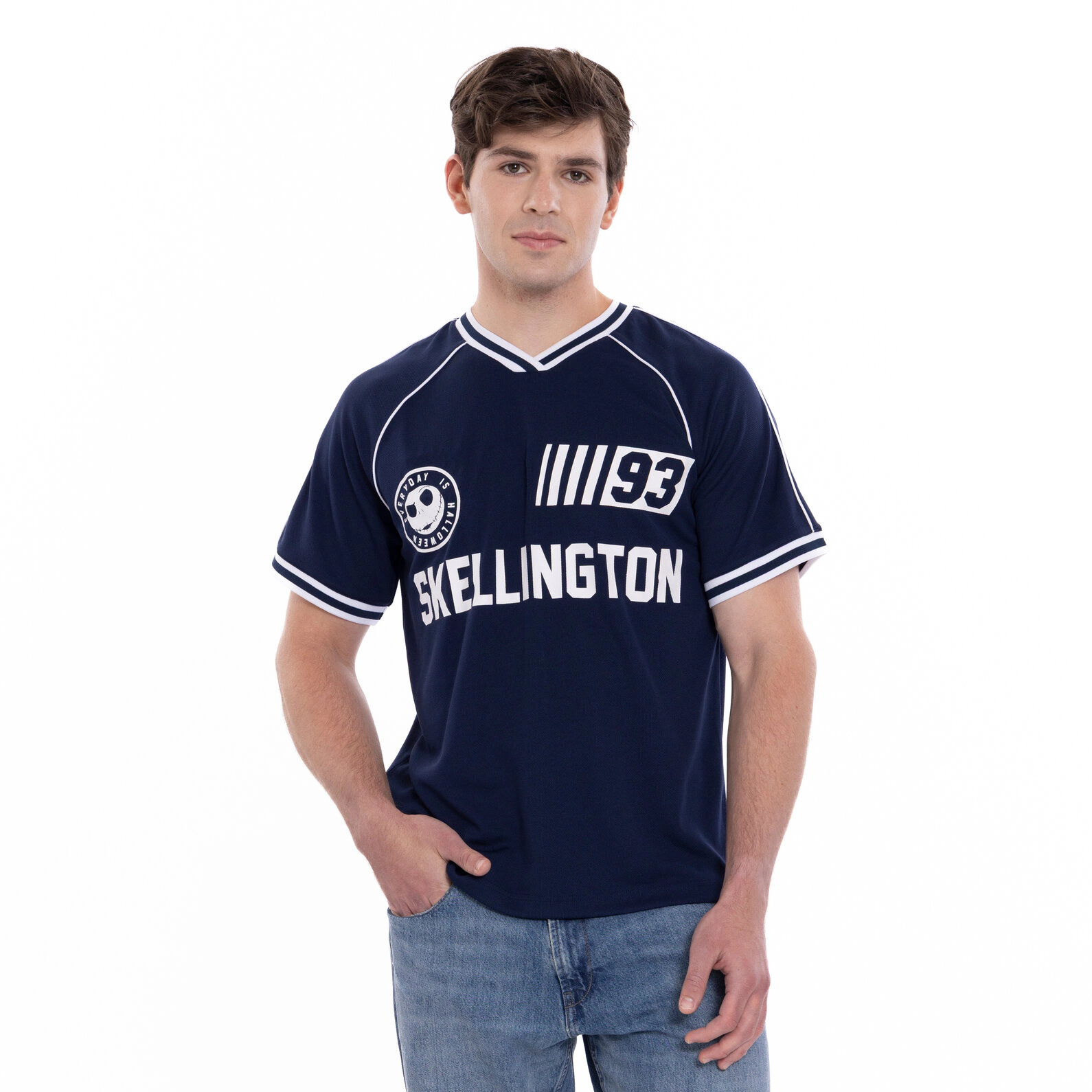 Disney Nightmare Before Christmas Jack Skellington Men's Soccer Jersey