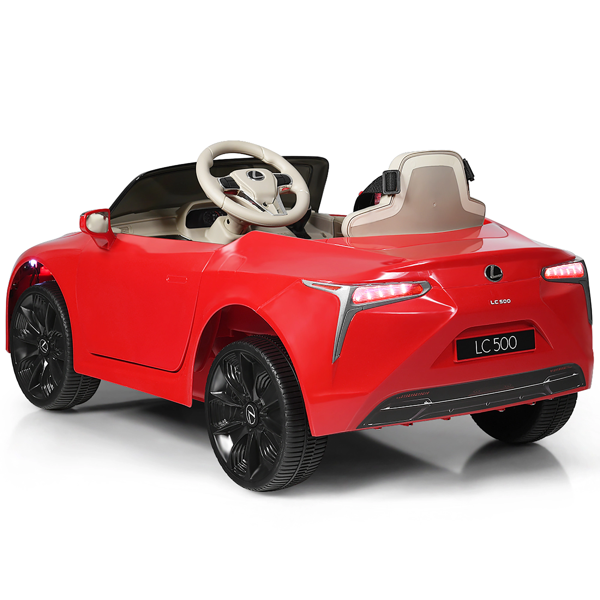 Costway 12V Kids Ride on Car Lexus LC500 Licensed Remote Control Electric Vehicle