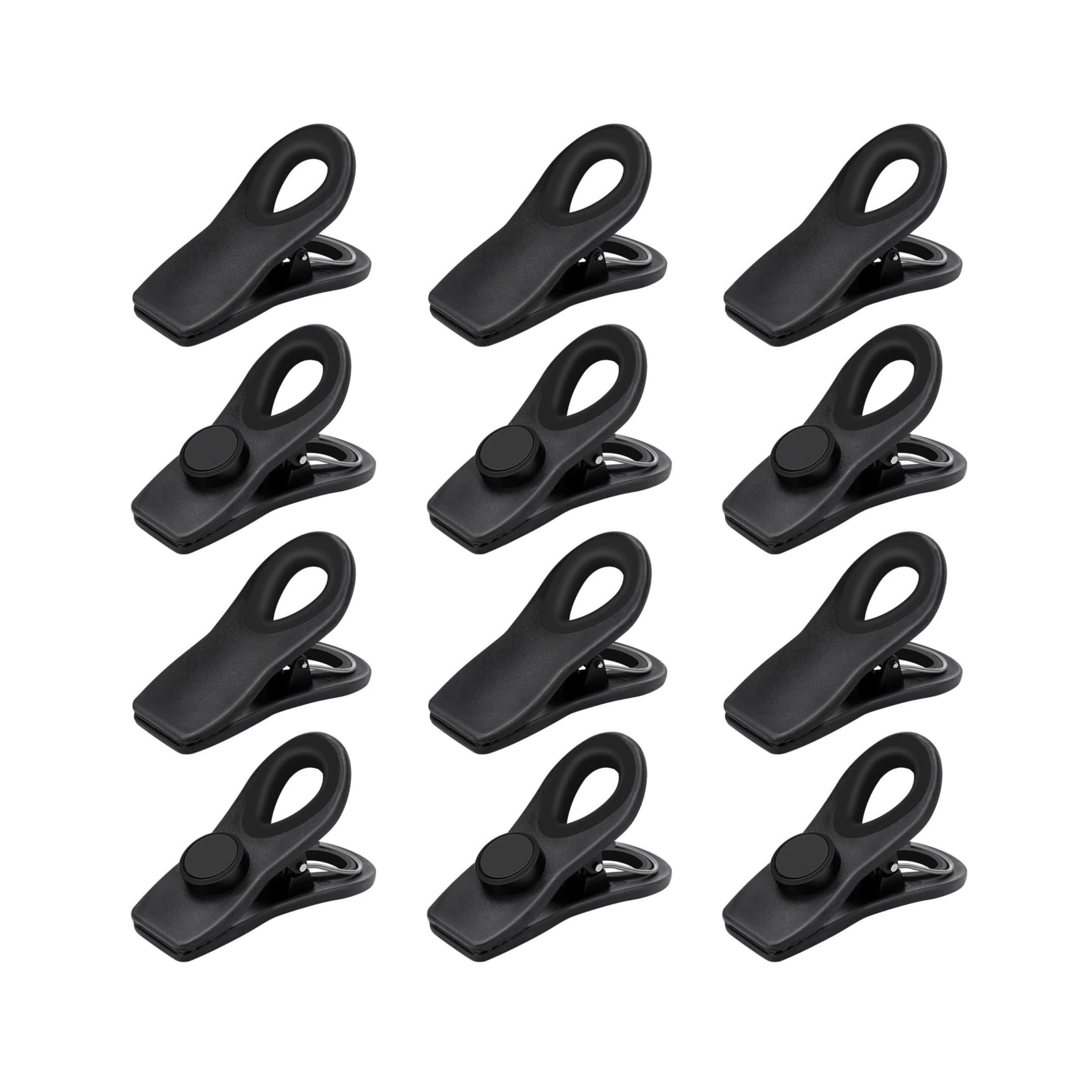 Stock Preferred Magnetic Chip Bag Clips with Airtight Seal for Food Storage