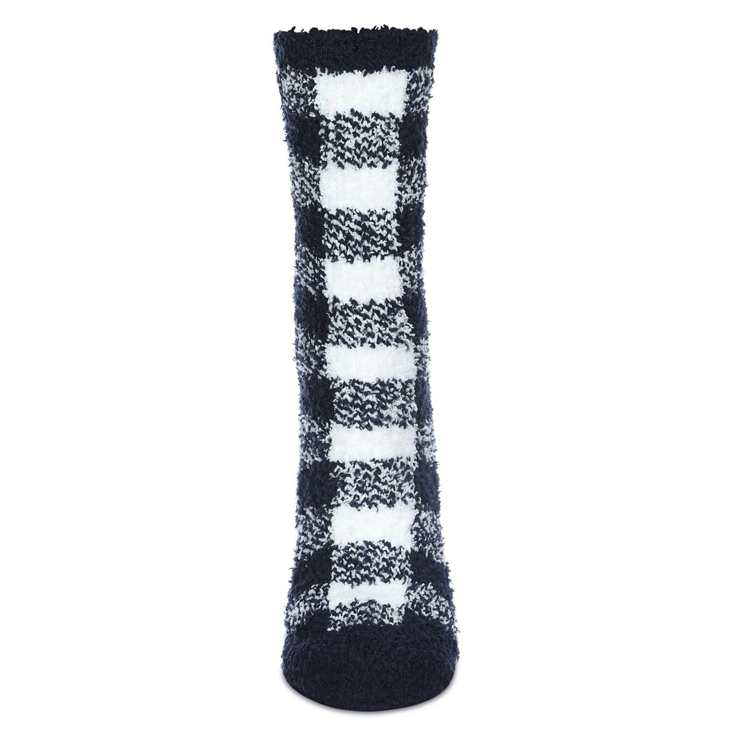MeMoi Women's Classic Buffalo Plaid Cozy Crew Socks